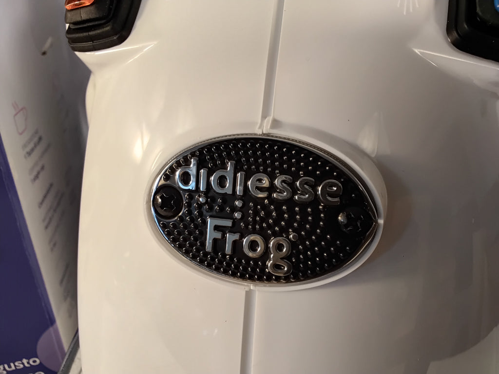 Didiesse Frog Revolution Base Bianca | Macchina da Caffè a Cialde E.S.E. 44 mm | Made in Italy | Ottime Condizioni