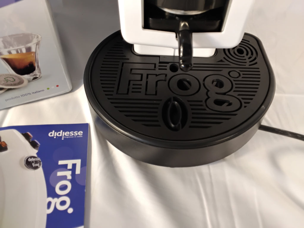 Didiesse Frog Revolution Base Bianca | Macchina da Caffè a Cialde E.S.E. 44 mm | Made in Italy | Ottime Condizioni