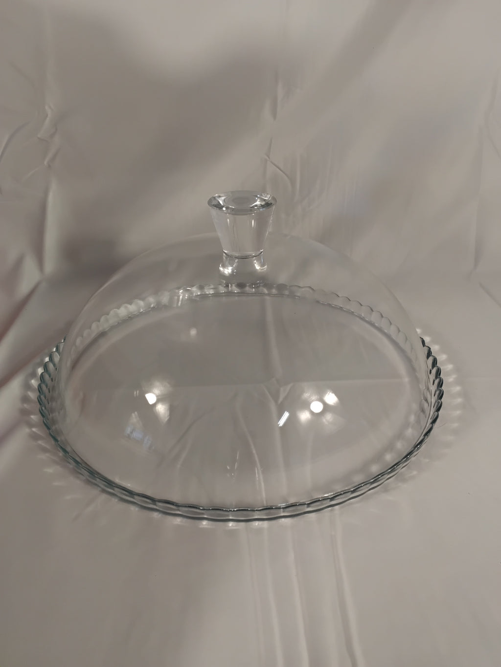 Pasabahce Patisserie 95200 | Alzata Portatorta in Vetro con Campana Ø32 cm | Nuova