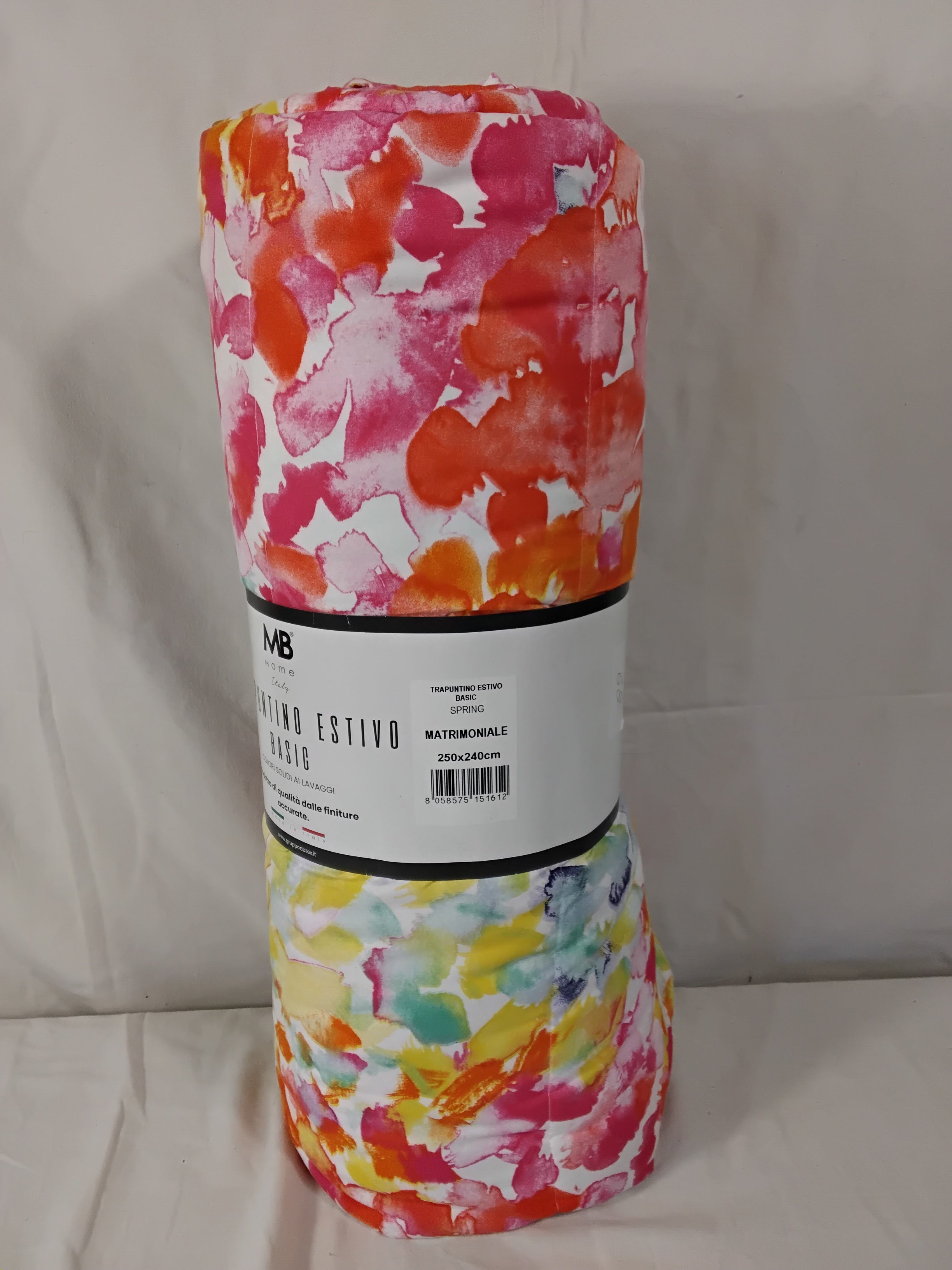 MB Home Italy Trapuntino Estivo Basic Spring Matrimoniale 250x240 cm | Made in Italy | Nuovo