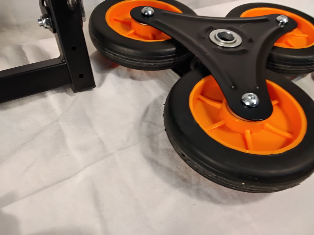 VEVOR KT-2025D Carrello Saliscale Pieghevole con Ruote Triple | Portapacchi Professionale | Come Nuovo