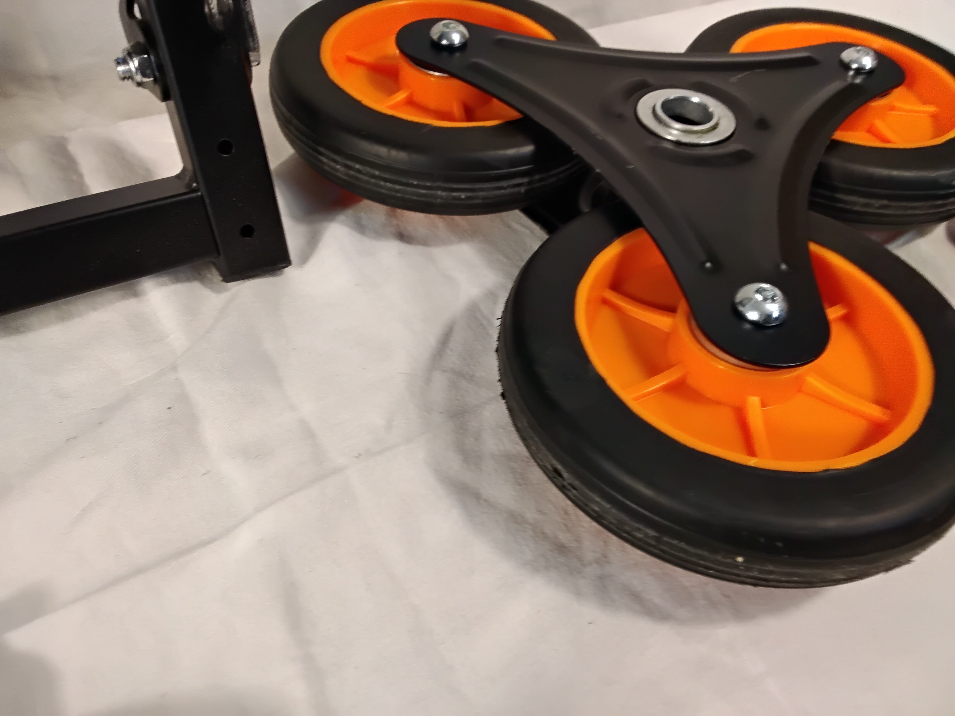 VEVOR KT-2025D Carrello Saliscale Pieghevole con Ruote Triple | Portapacchi Professionale | Come Nuovo