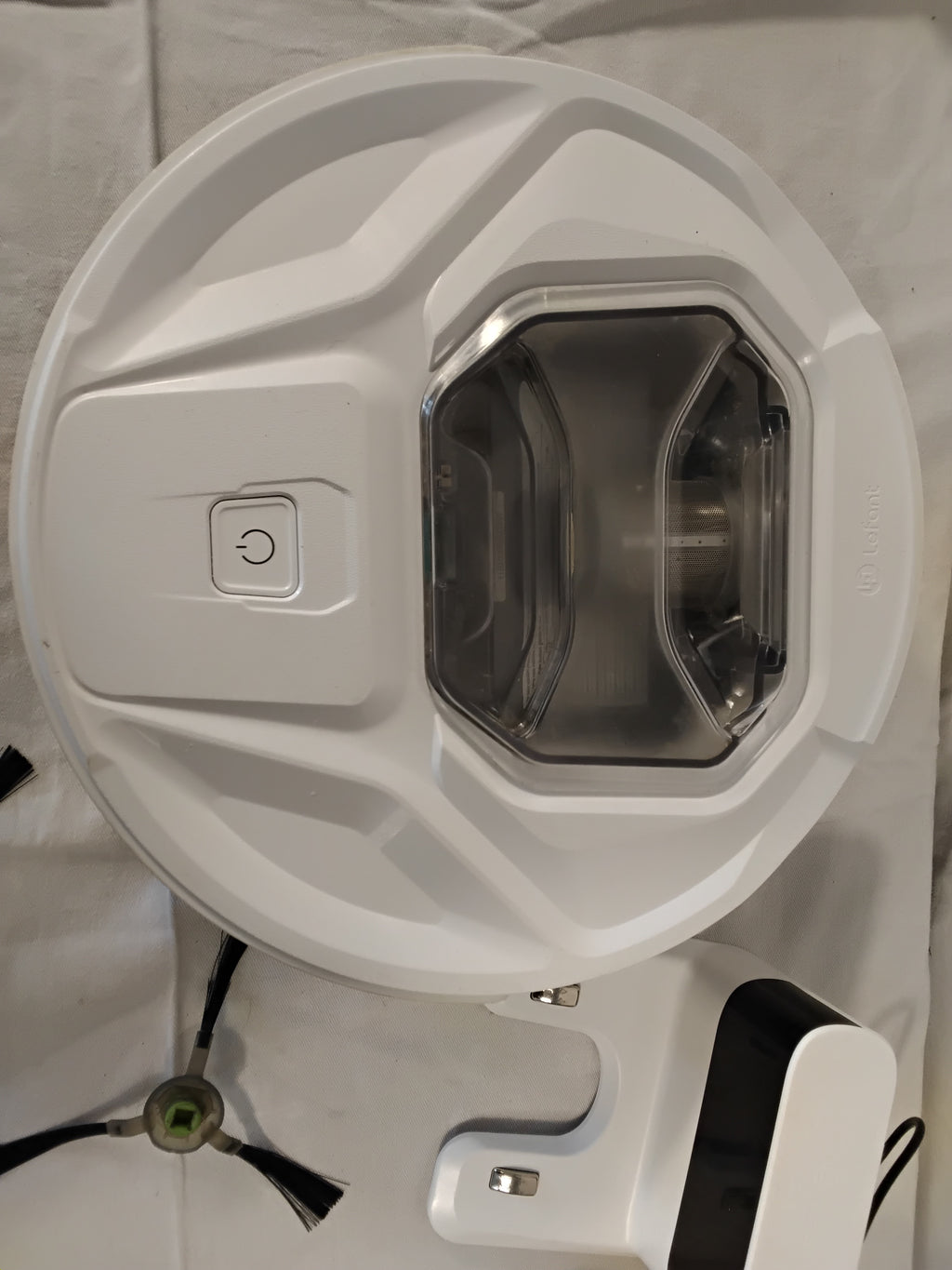 Lefant M320 Robot Aspirapolvere Lavapavimenti Wi-Fi 6000Pa | Alexa | Google Assistant | Bianco