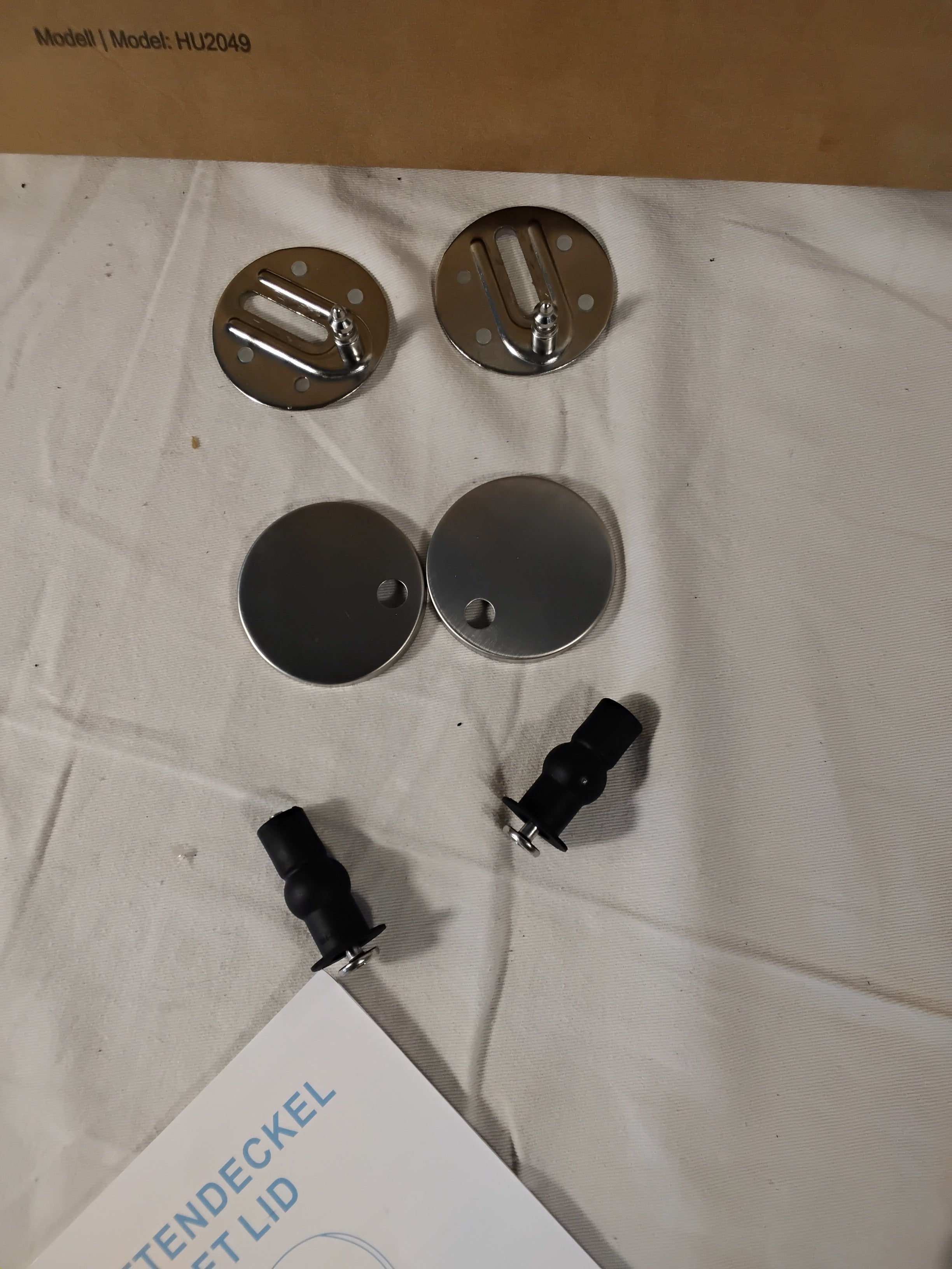 Copriwater Universale Bianco con Chiusura Ammortizzata Soft Close | Sgancio Rapido | Nuovo