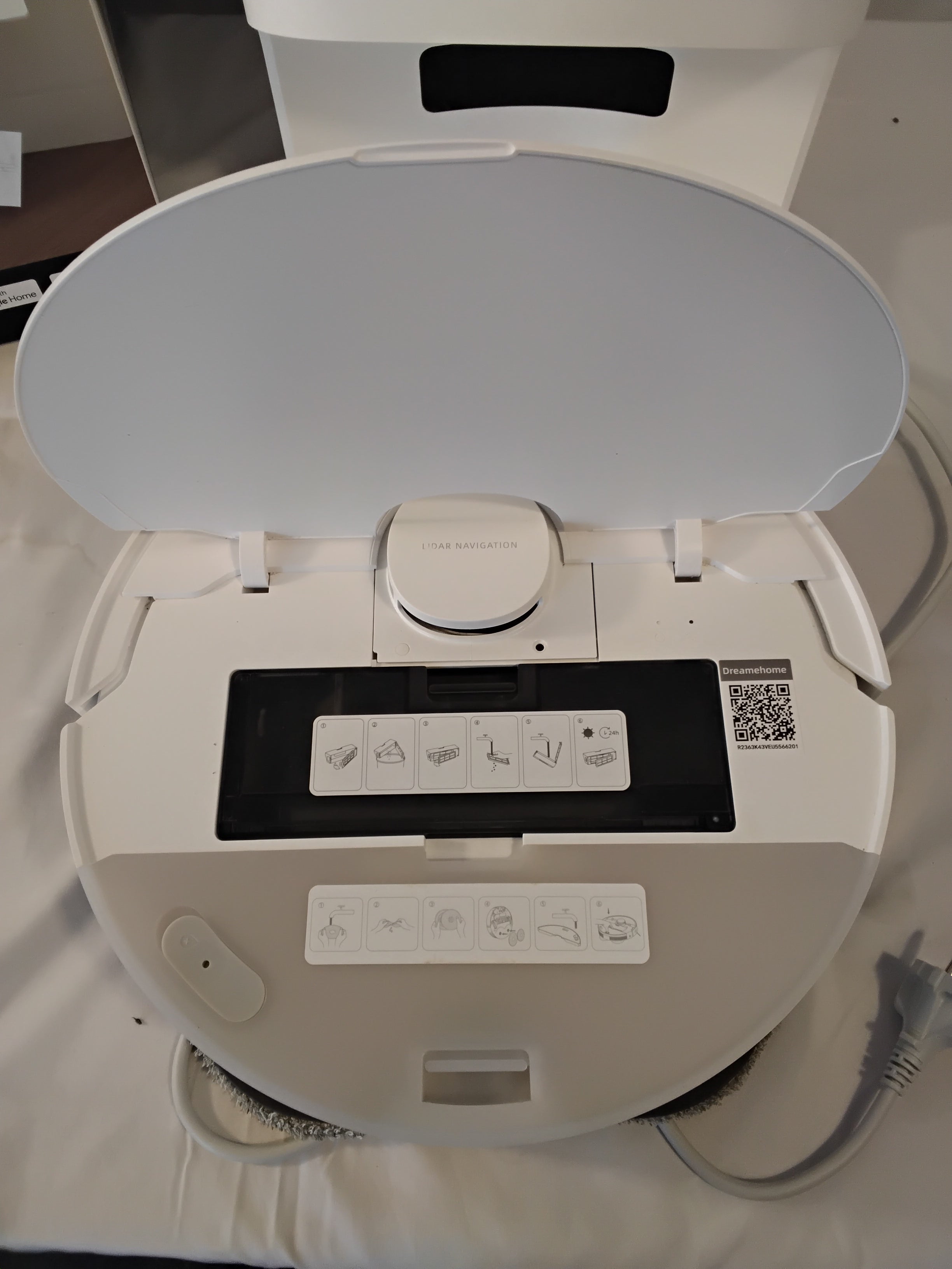 DreameBot L10s Plus Robot Aspirapolvere e Lavapavimenti con Stazione Auto-Empty