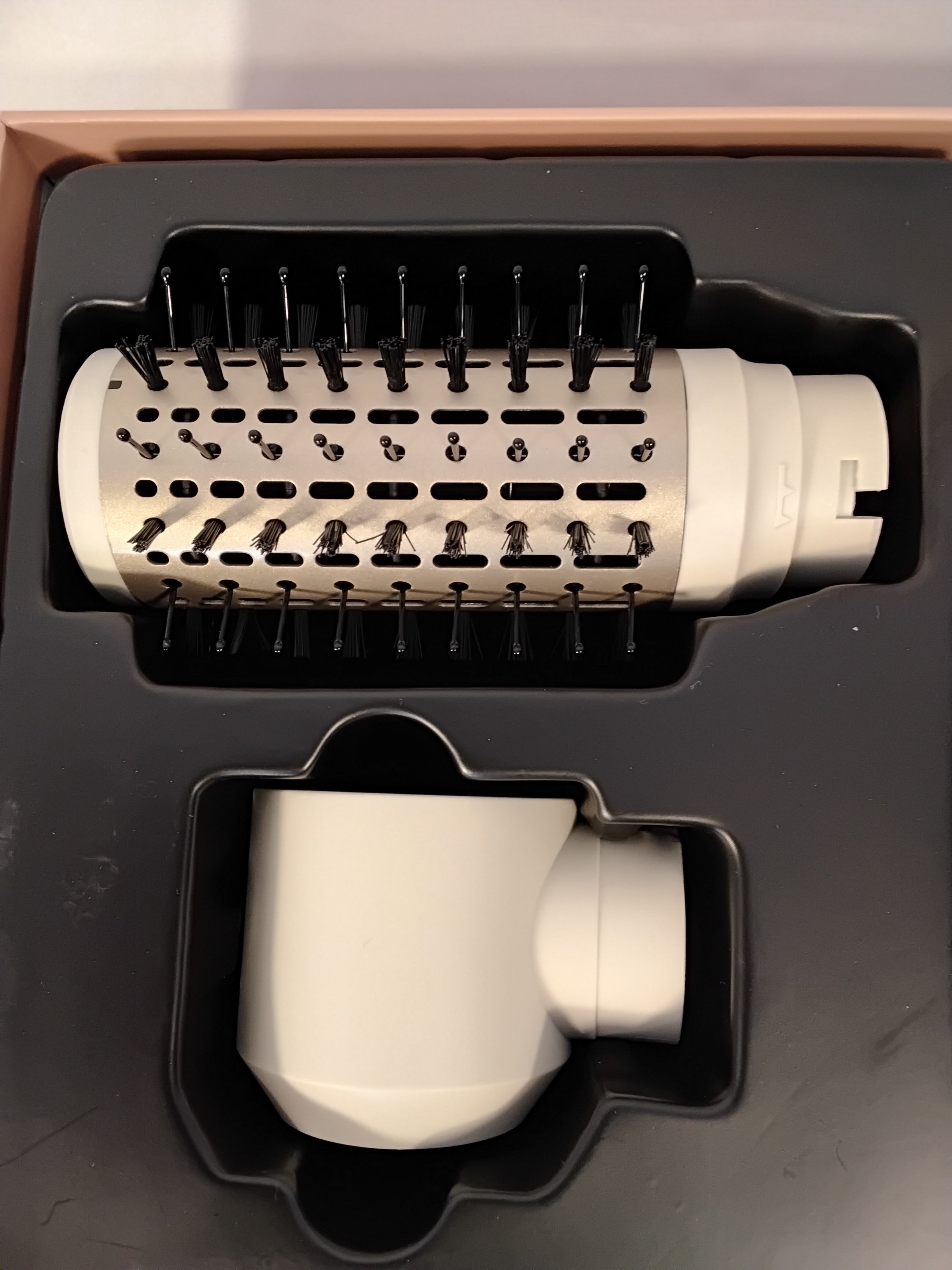 Cecotec CeramicCare AirGlam Champagne | Styler ad Aria Multifunzione 8 Accessori | Usato Perfettamente Funzionante