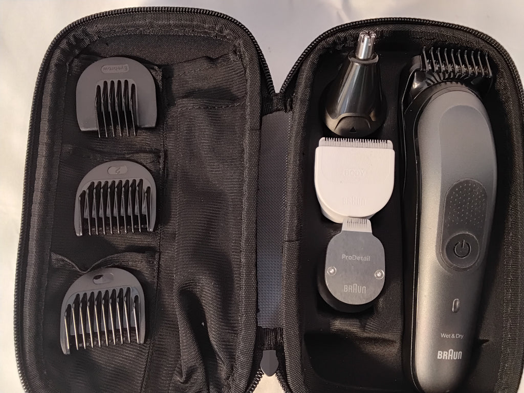 Philips All-in-One Trimmer Serie 5000 MG5950/15 | Regolabarba e Tagliacapelli 12 in 1 Wet &amp; Dry | Usato Perfettamente Funzionante