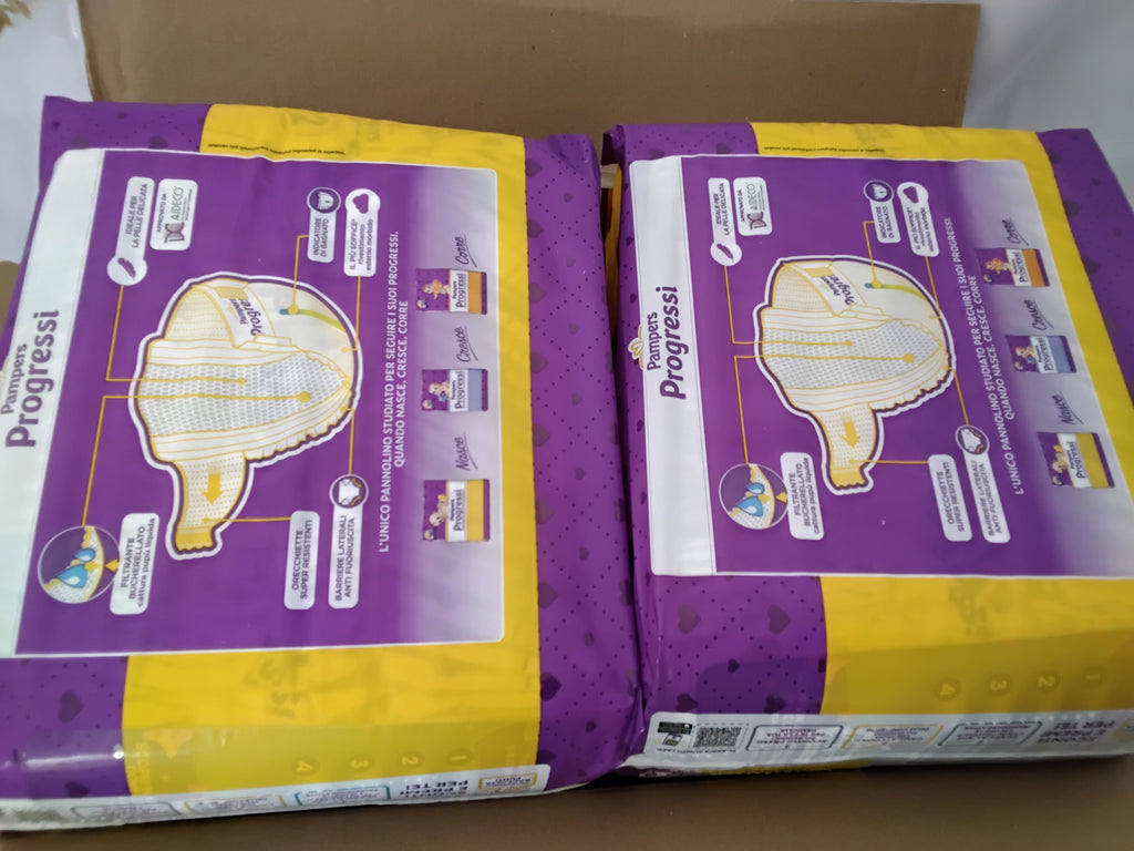 Pampers Progressi Taglia 2 Mini (3-6 kg) | 112 Pannolini | Nuovi