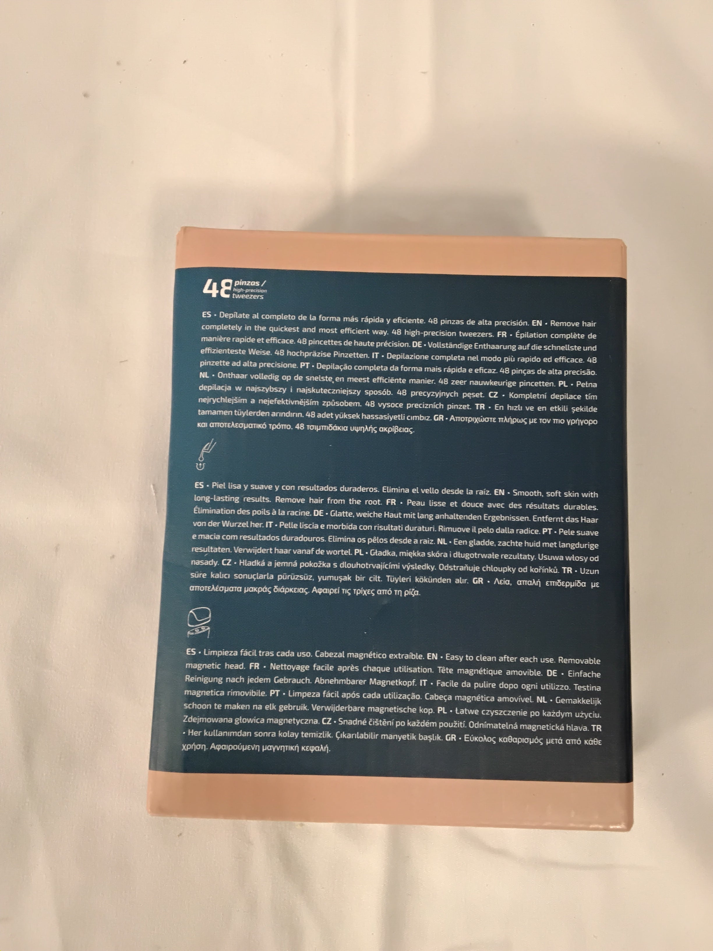 Cecotec SkinCare Depil-Action One | Epilatore Elettrico 48 Pinzette | Pari al Nuovo