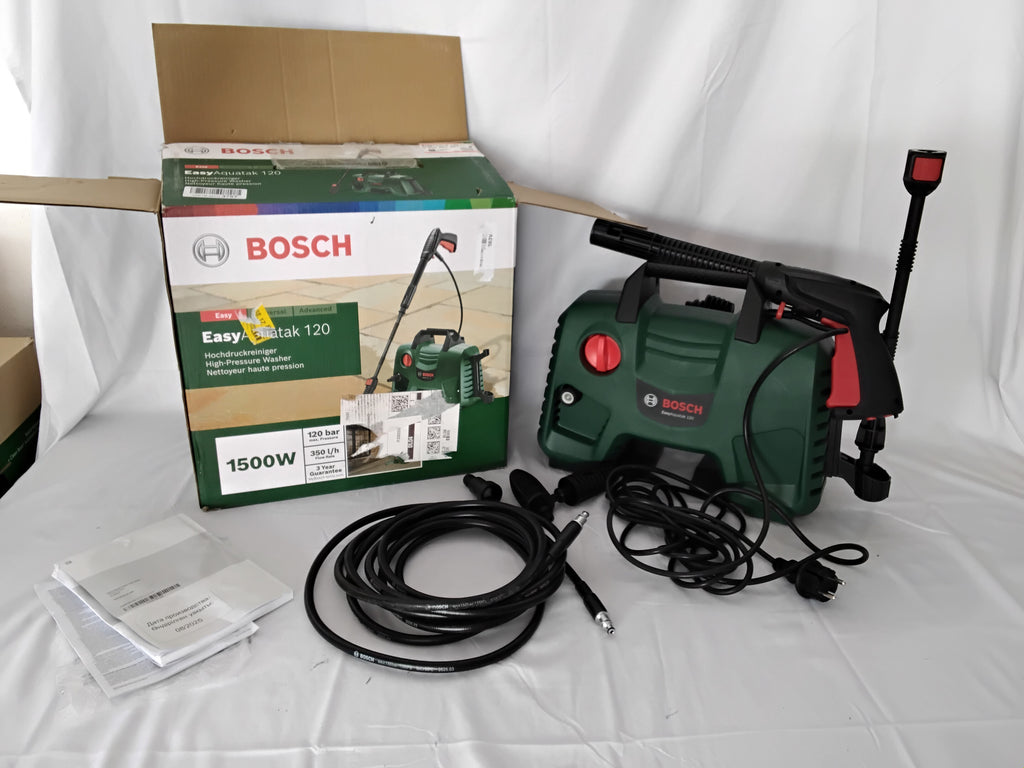Bosch EasyAquatak 120 | Idropulitrice ad Alta Pressione 1500W 120 Bar | Usata in Ottime Condizioni