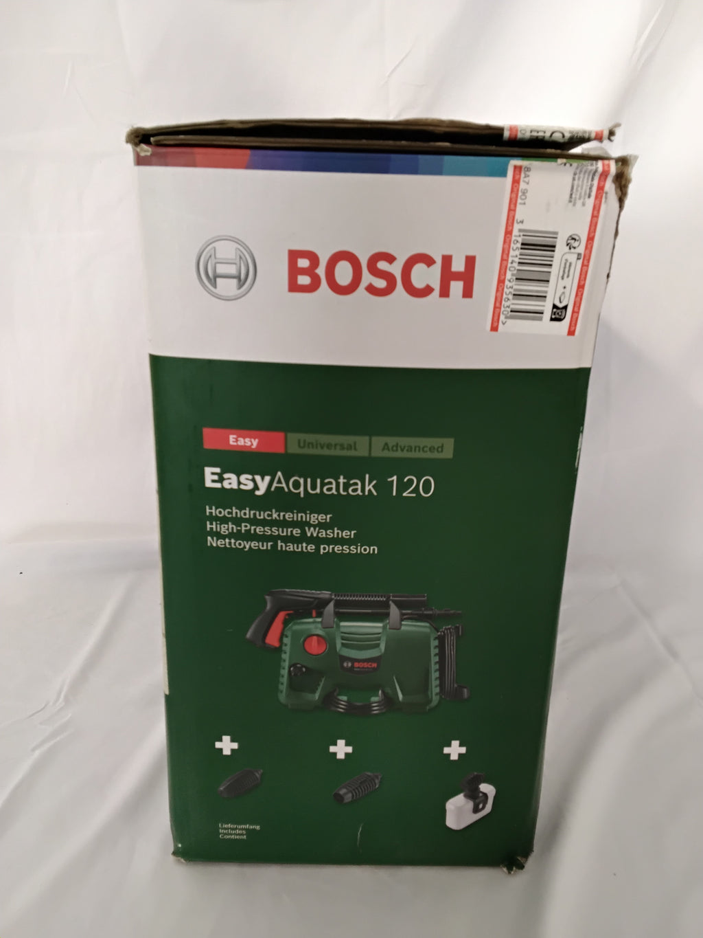 Bosch EasyAquatak 120 | Idropulitrice ad Alta Pressione 1500W 120 Bar | Usata in Ottime Condizioni