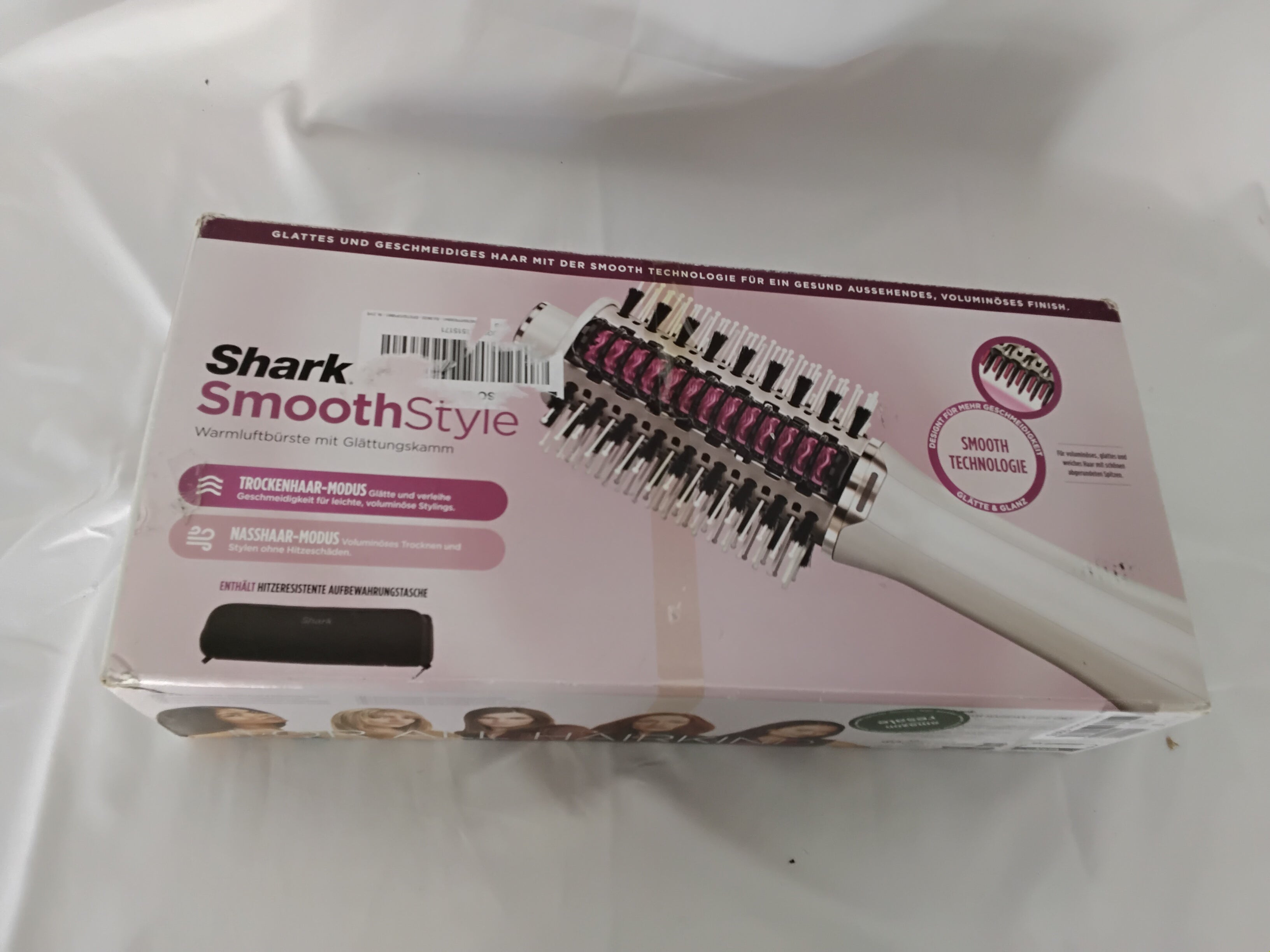 Shark SmoothStyle | Spazzola Asciugacapelli e Styling ad Aria Calda | Usata in Ottime Condizioni