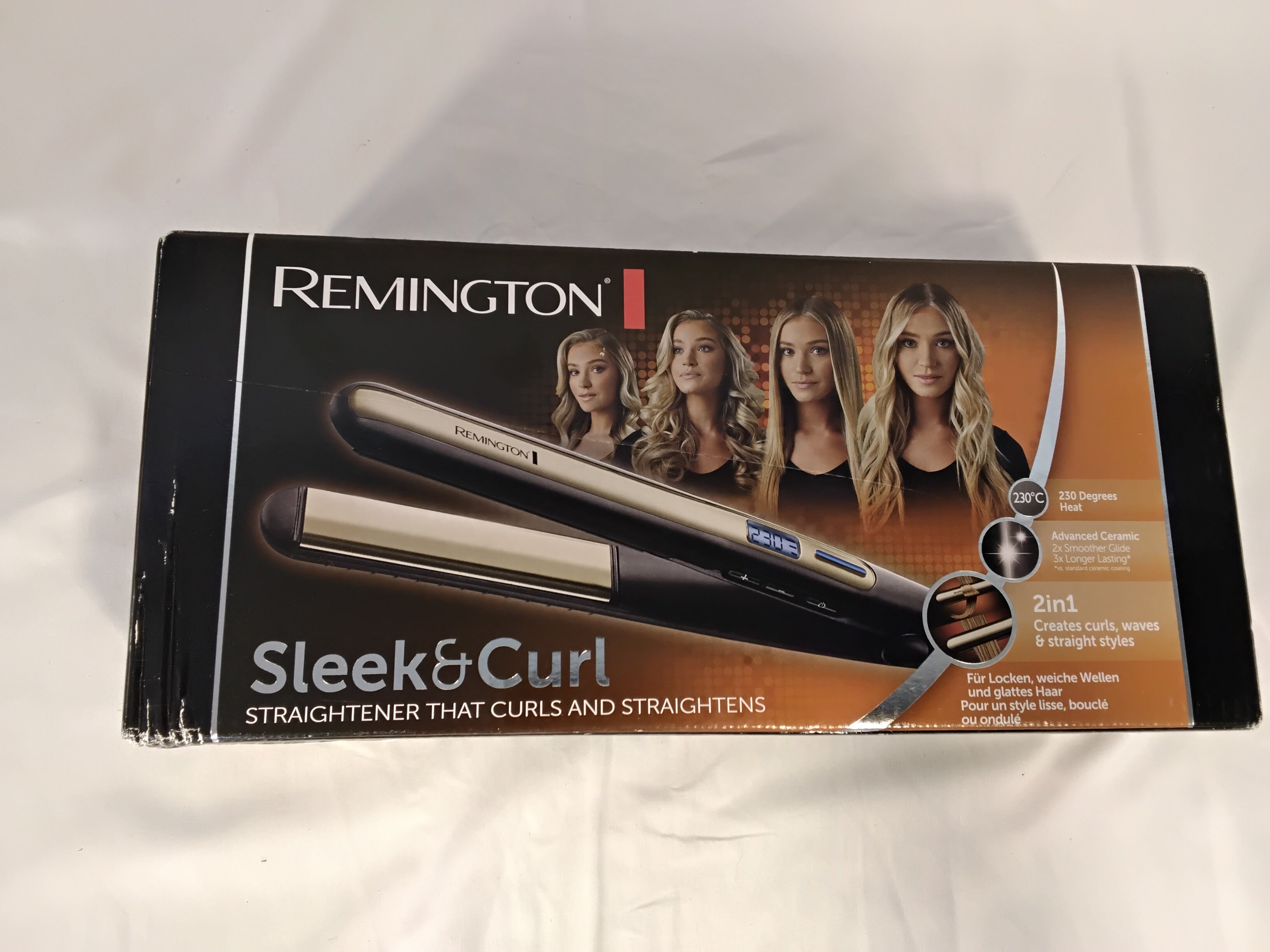 Remington Sleek & Curl S6500 | Piastra Lisciante e Arricciacapelli 2 in 1 | Usata in Ottime Condizioni