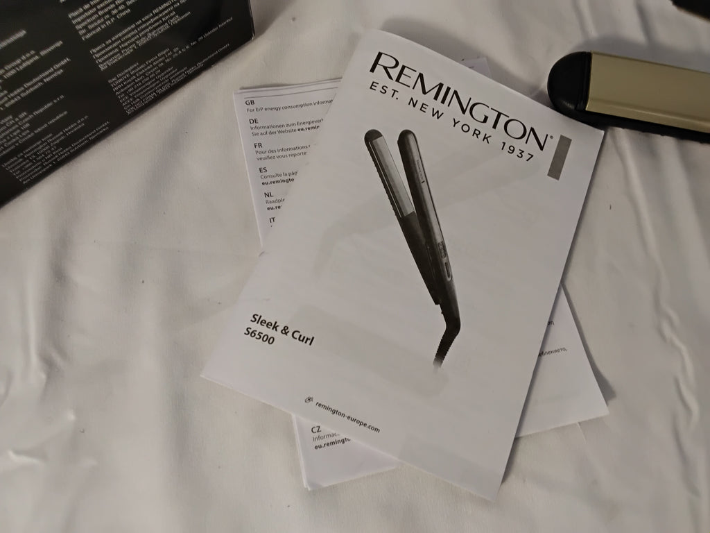 Remington Sleek & Curl S6500 | Piastra Lisciante e Arricciacapelli 2 in 1 | Usata in Ottime Condizioni