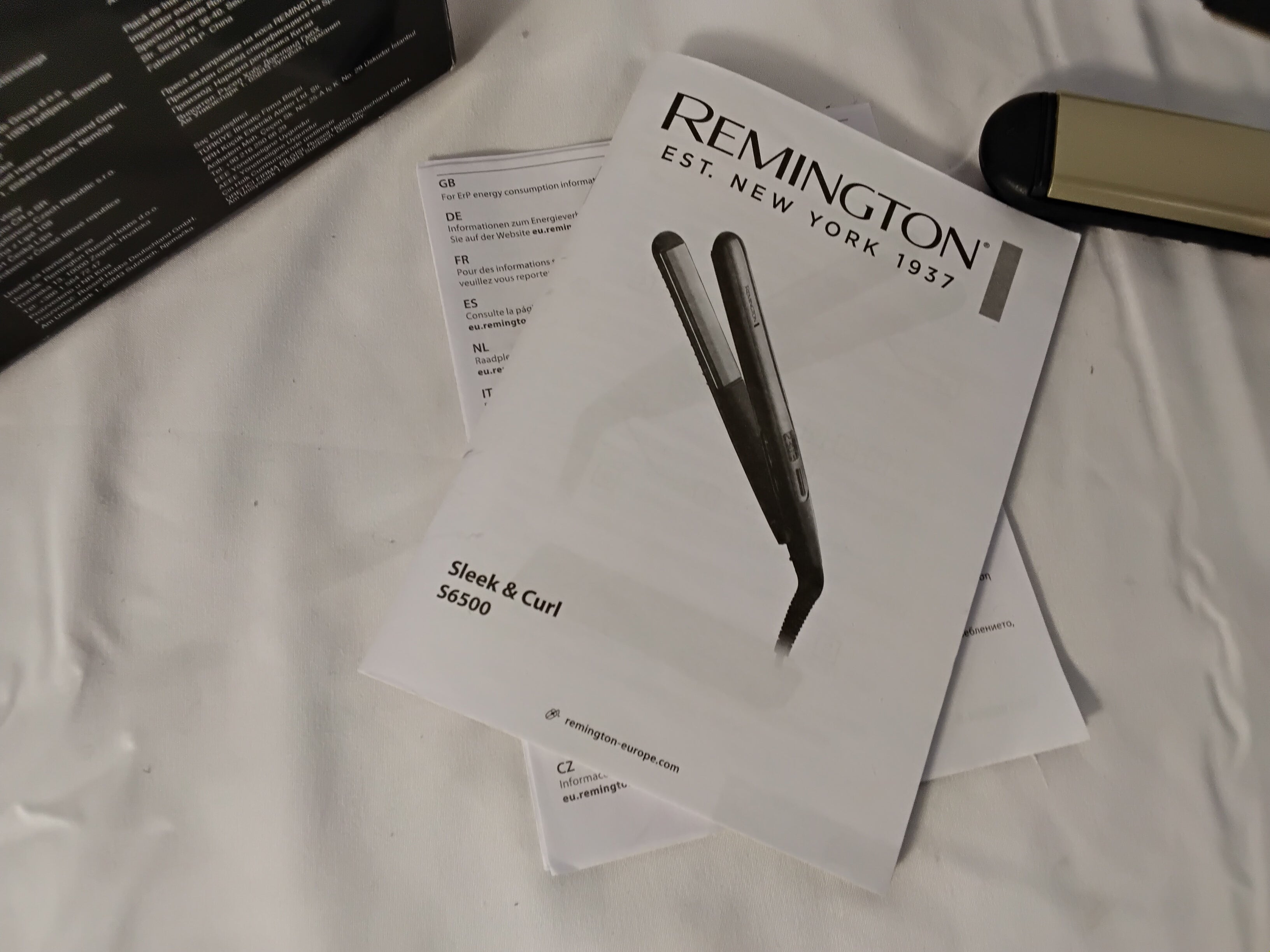 Remington Sleek & Curl S6500 | Piastra Lisciante e Arricciacapelli 2 in 1 | Usata in Ottime Condizioni