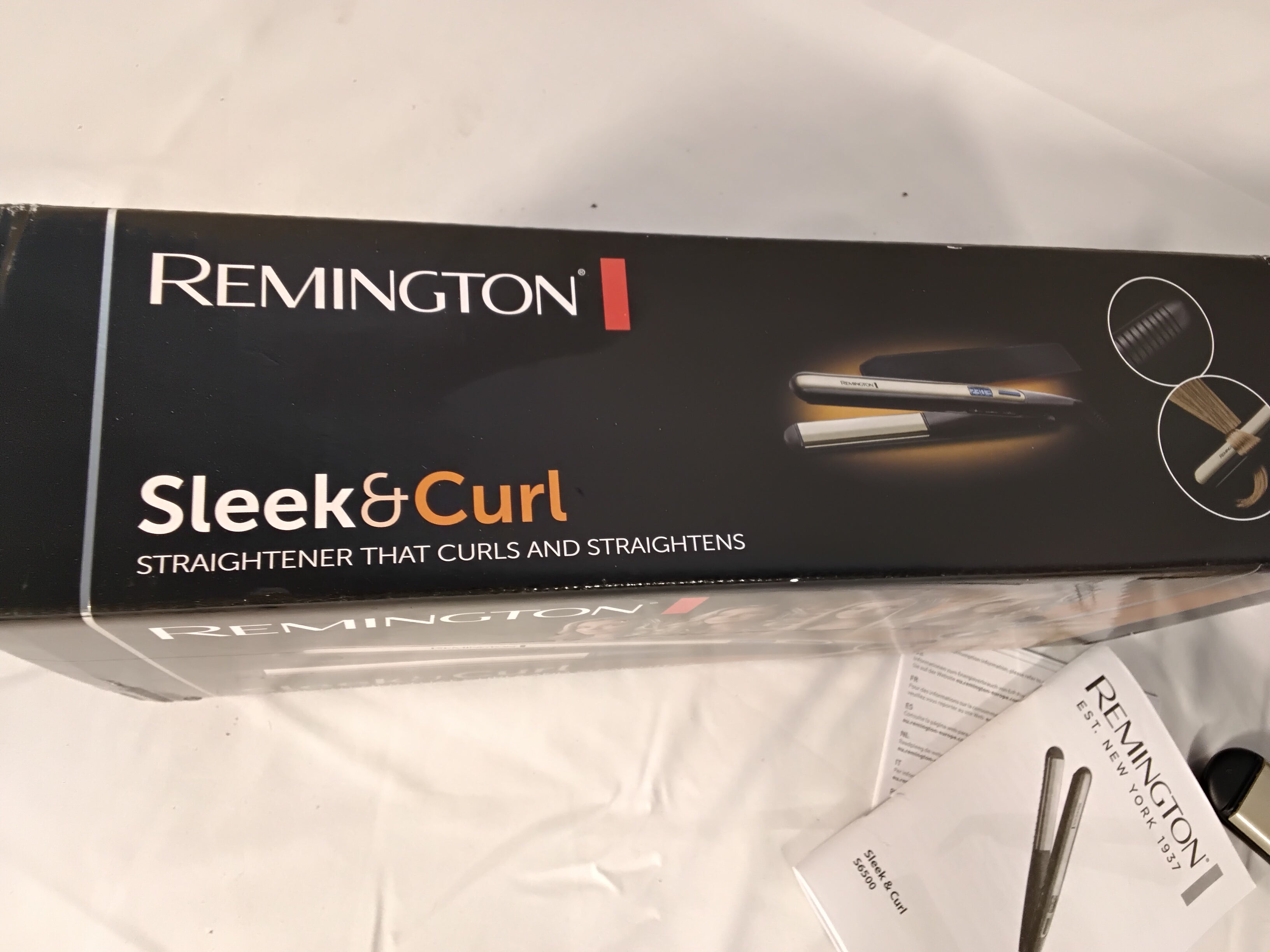 Remington Sleek & Curl S6500 | Piastra Lisciante e Arricciacapelli 2 in 1 | Usata in Ottime Condizioni