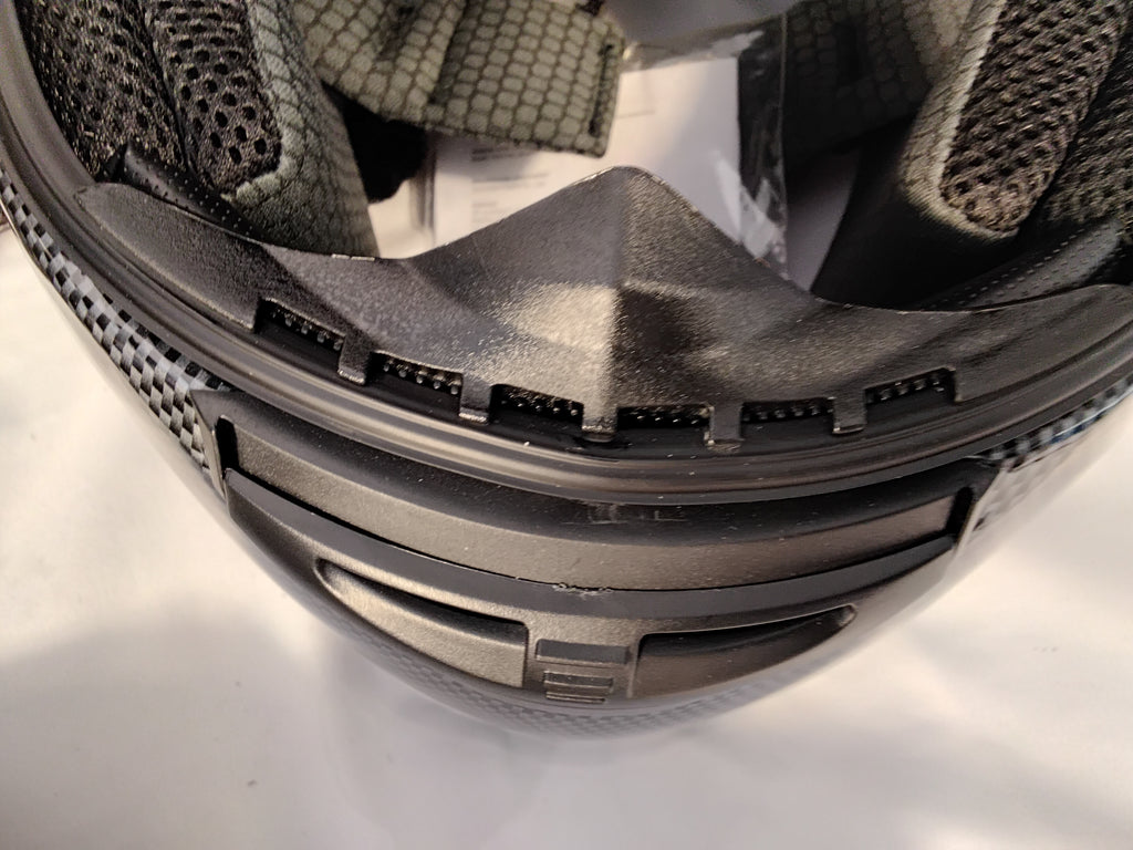 Favoto Casco Integrale Moto ECE 22.06 Effetto Fibra di Carbonio Taglia L (59-60 cm) | Pari al Nuovo