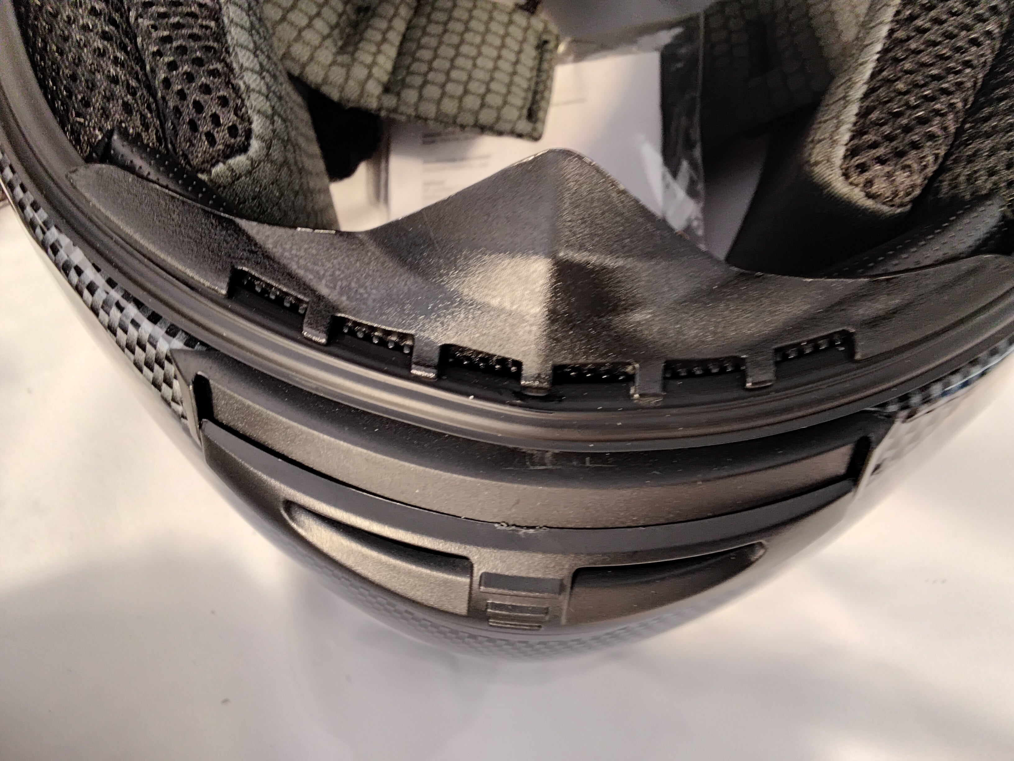 Favoto Casco Integrale Moto ECE 22.06 Effetto Fibra di Carbonio Taglia L (59-60 cm) | Pari al Nuovo