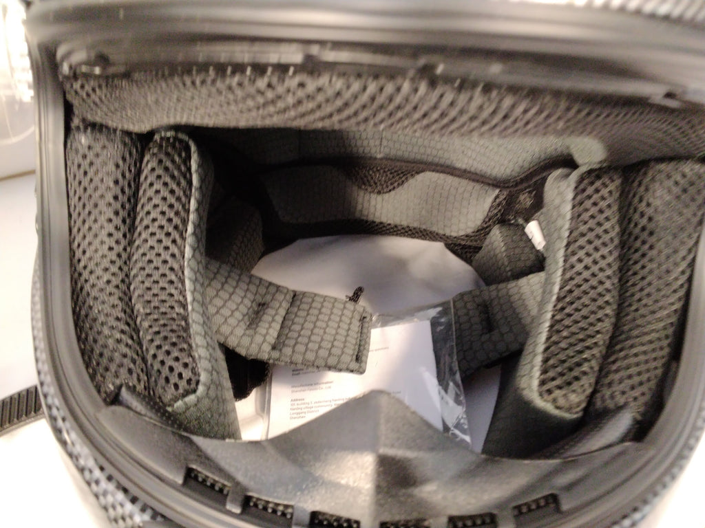 Favoto Casco Integrale Moto ECE 22.06 Effetto Fibra di Carbonio Taglia L (59-60 cm) | Pari al Nuovo