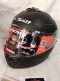 LS2 FF908 Strobe II Casco Integrale Moto ECE 22.06 Nero Opaco Taglia S (55-56 cm) | Nuovo