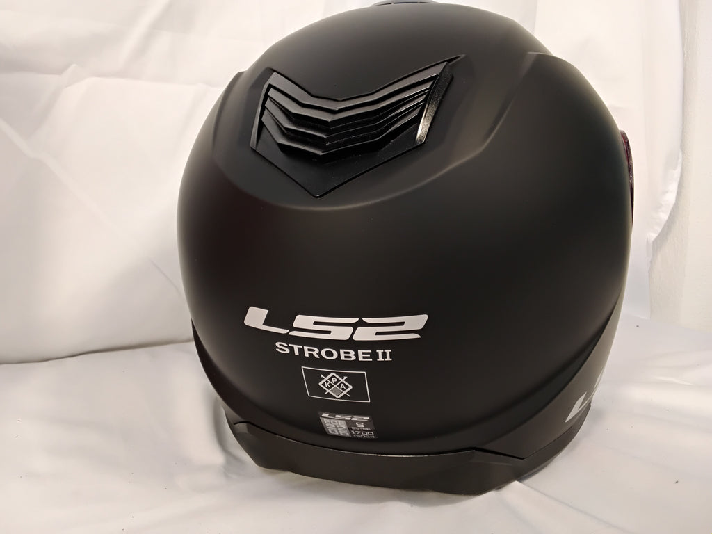 LS2 FF908 Strobe II Casco Integrale Moto ECE 22.06 Nero Opaco Taglia S (55-56 cm) | Nuovo