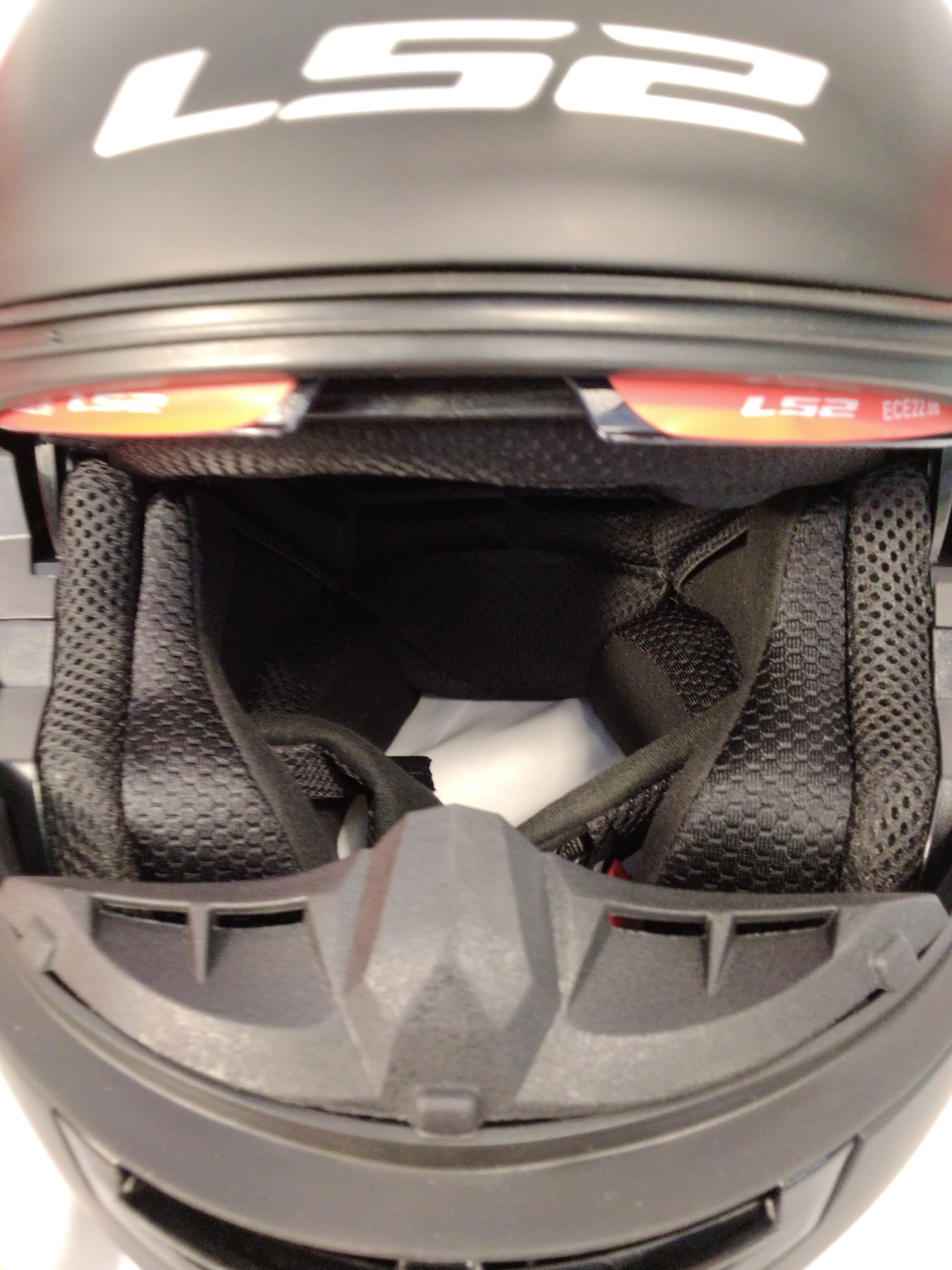 LS2 FF908 Strobe II Casco Integrale Moto ECE 22.06 Nero Opaco Taglia S (55-56 cm) | Nuovo
