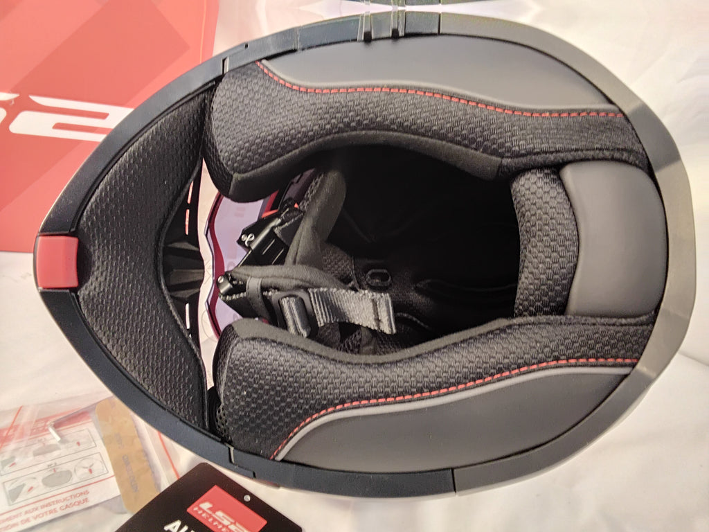 LS2 FF908 Strobe II Casco Integrale Moto ECE 22.06 Nero Opaco Taglia S (55-56 cm) | Nuovo