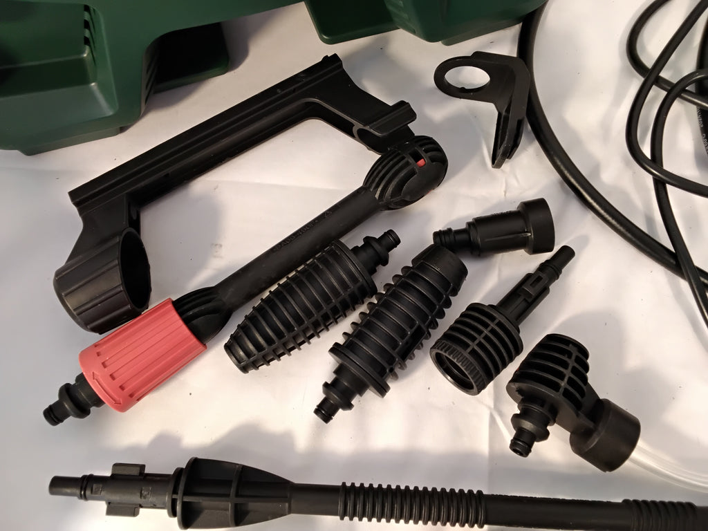Bosch EasyAquatak 120 Idropulitrice ad Alta Pressione 120 Bar con Patio Cleaner | Buone Condizioni