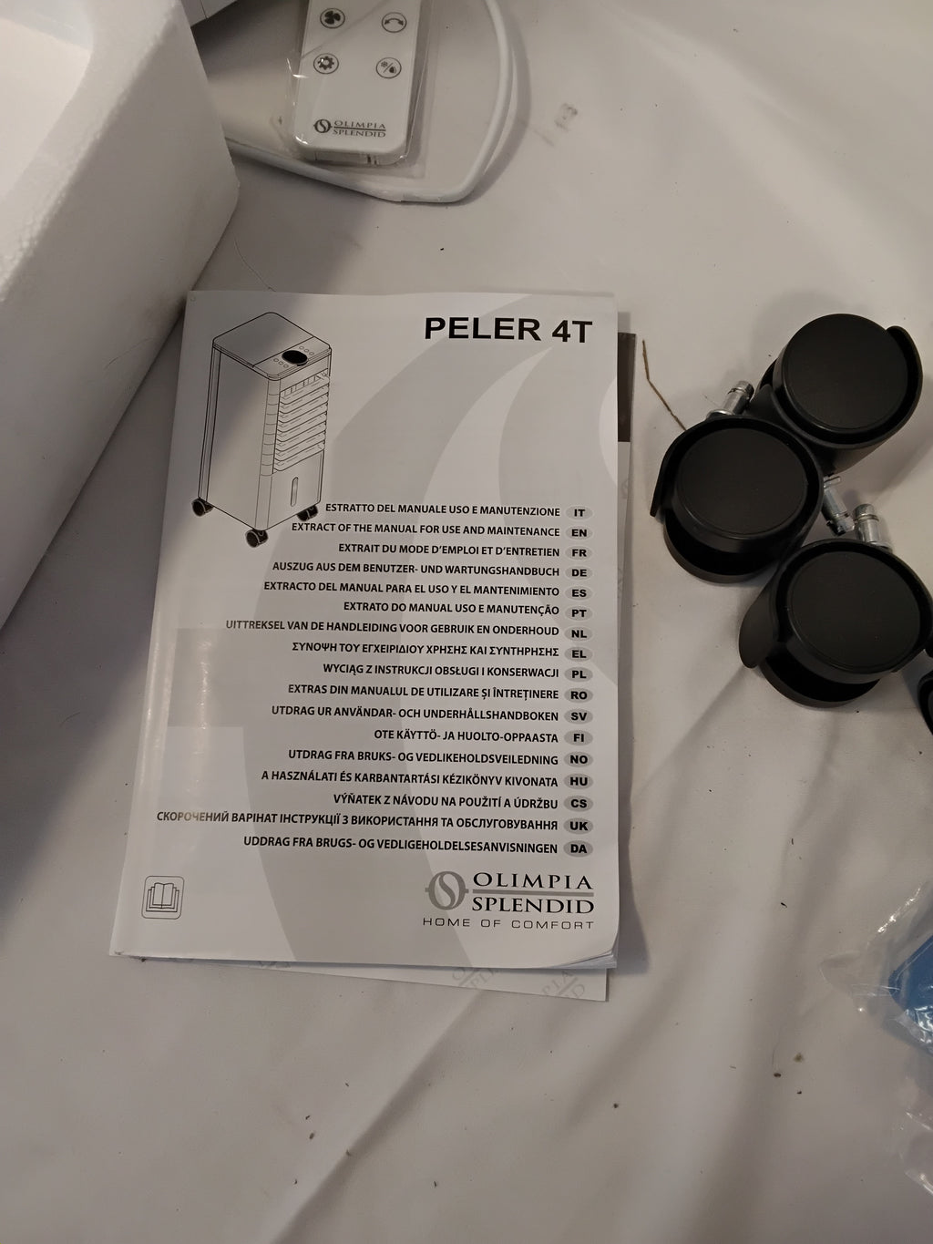 Olimpia Splendid Peler 4T Raffrescatore Evaporativo 4L | Usato Buone Condizioni