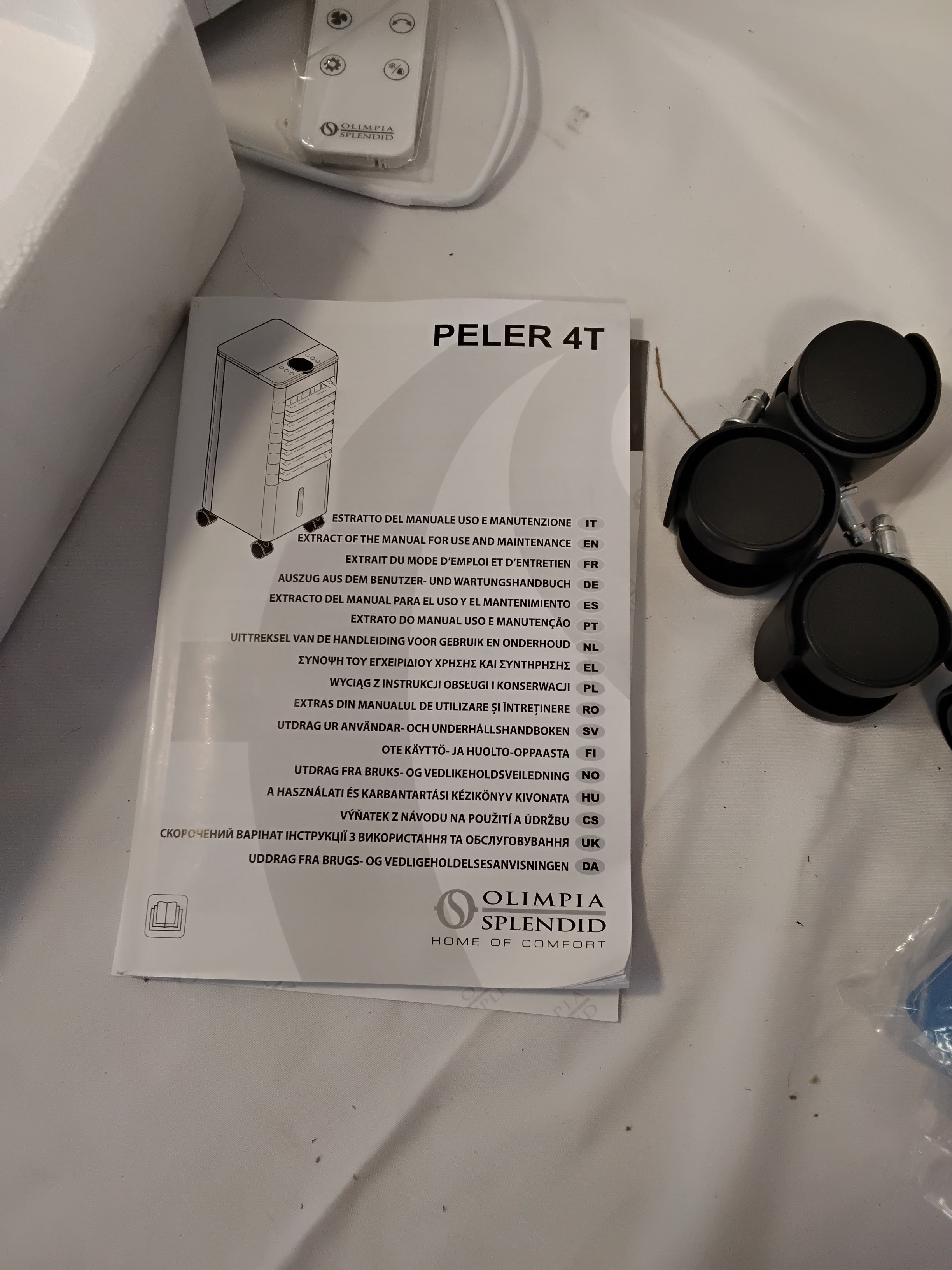 Olimpia Splendid Peler 4T Raffrescatore Evaporativo 4L | Usato Buone Condizioni