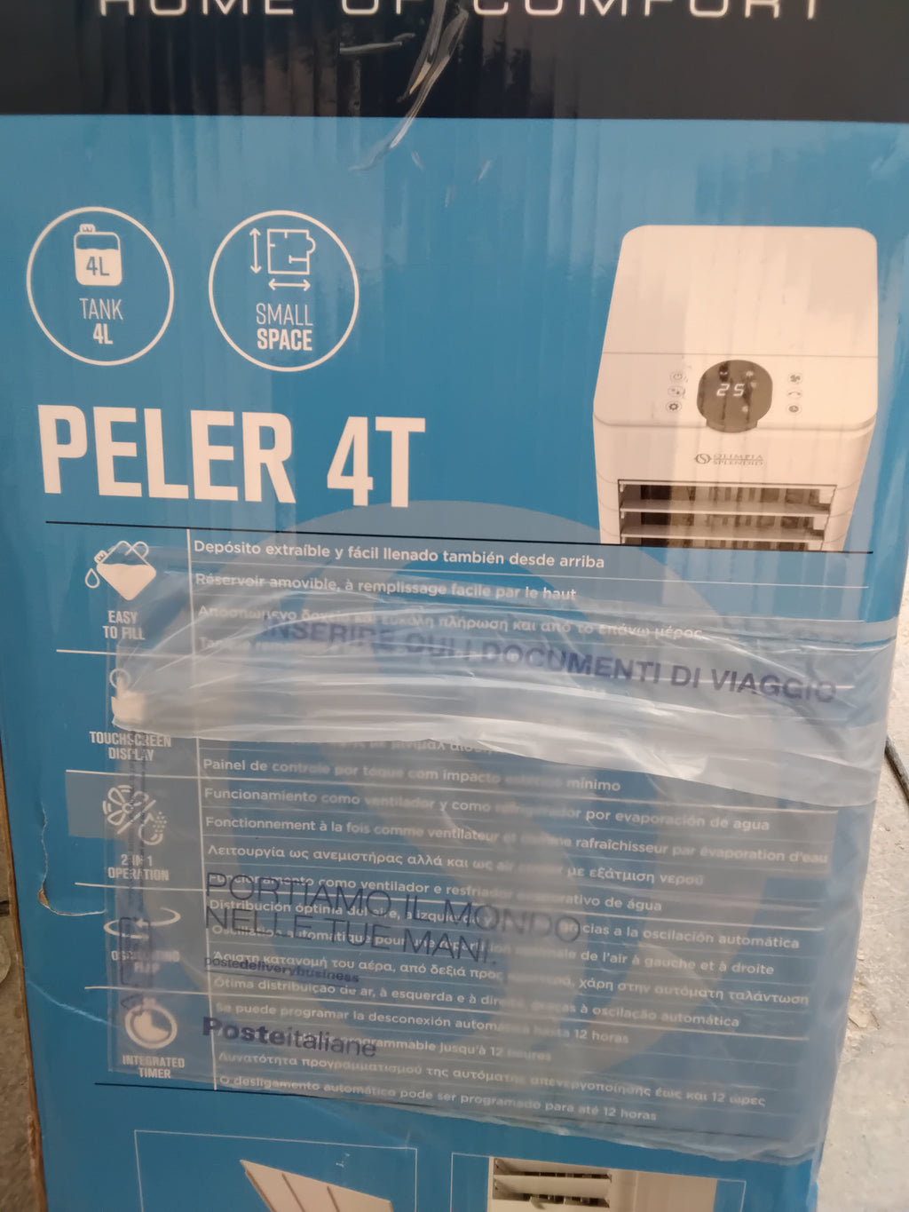 Olimpia Splendid Peler 4T Raffrescatore Evaporativo 4L | Usato Buone Condizioni