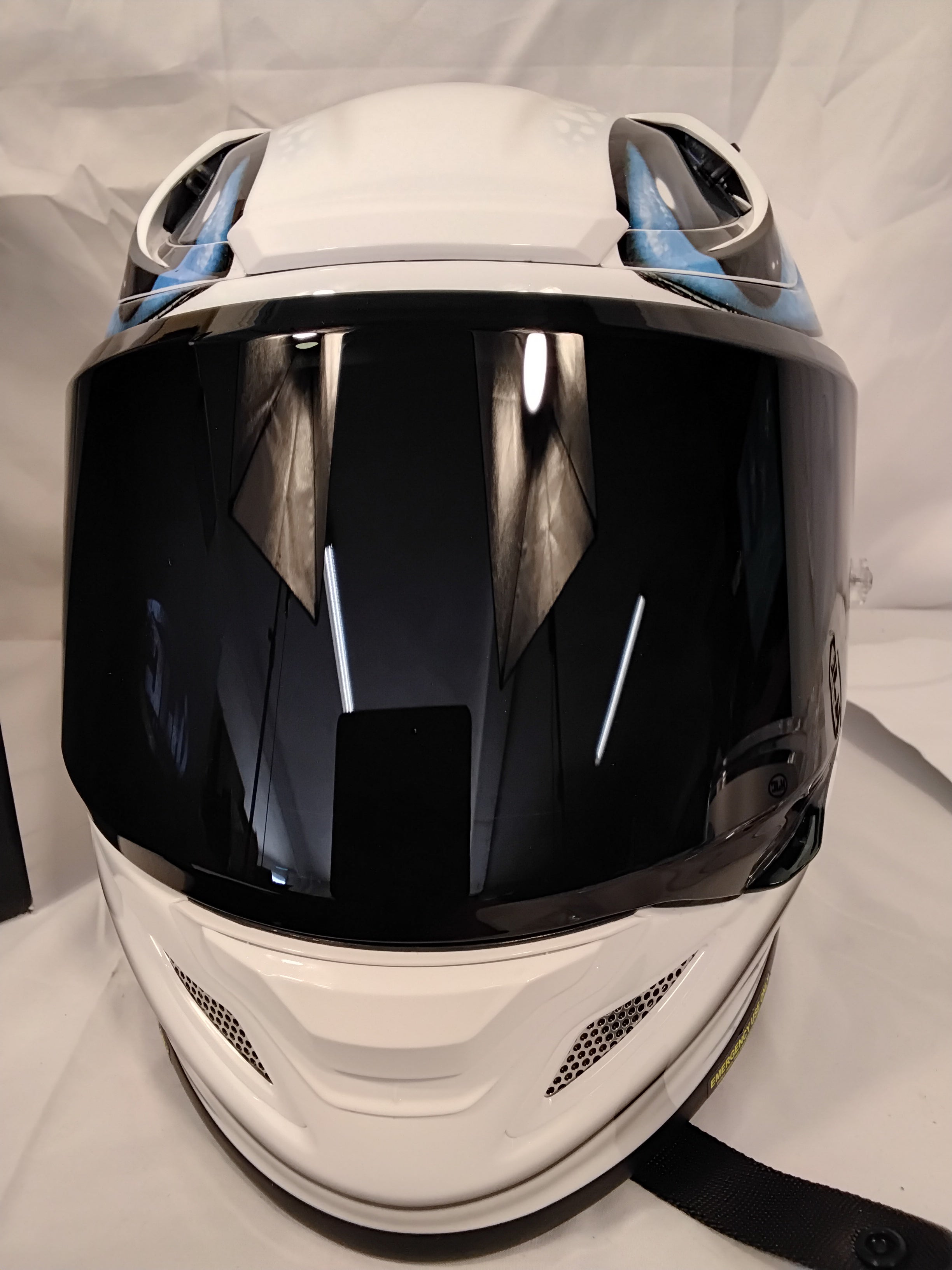 HJC RPHA 12 Light Fury Universal MC2 Casco Integrale Moto | Taglia XXS (52-53 cm) | ECE 22.06 | Nuovo PE
