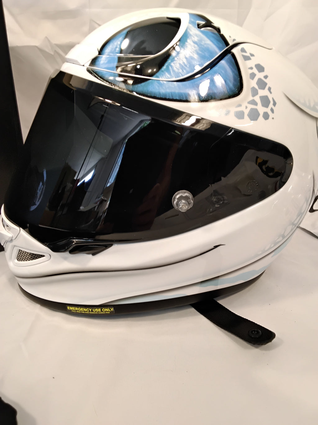 HJC RPHA 12 Light Fury Universal MC2 Casco Integrale Moto | Taglia XXS (52-53 cm) | ECE 22.06 | Nuovo PE