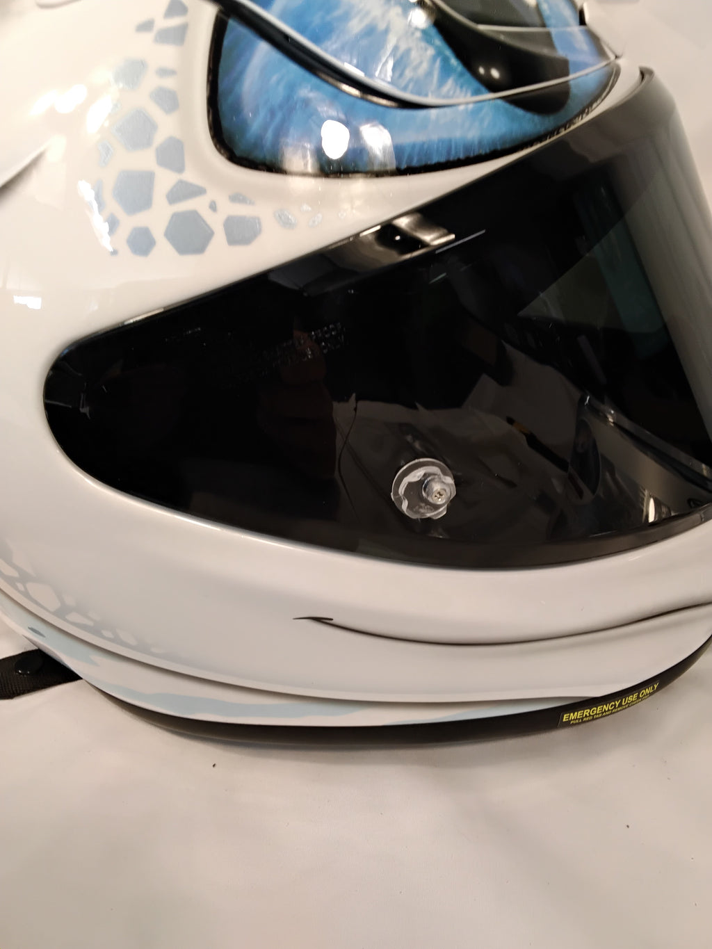 HJC RPHA 12 Light Fury Universal MC2 Casco Integrale Moto | Taglia XXS (52-53 cm) | ECE 22.06 | Nuovo PE