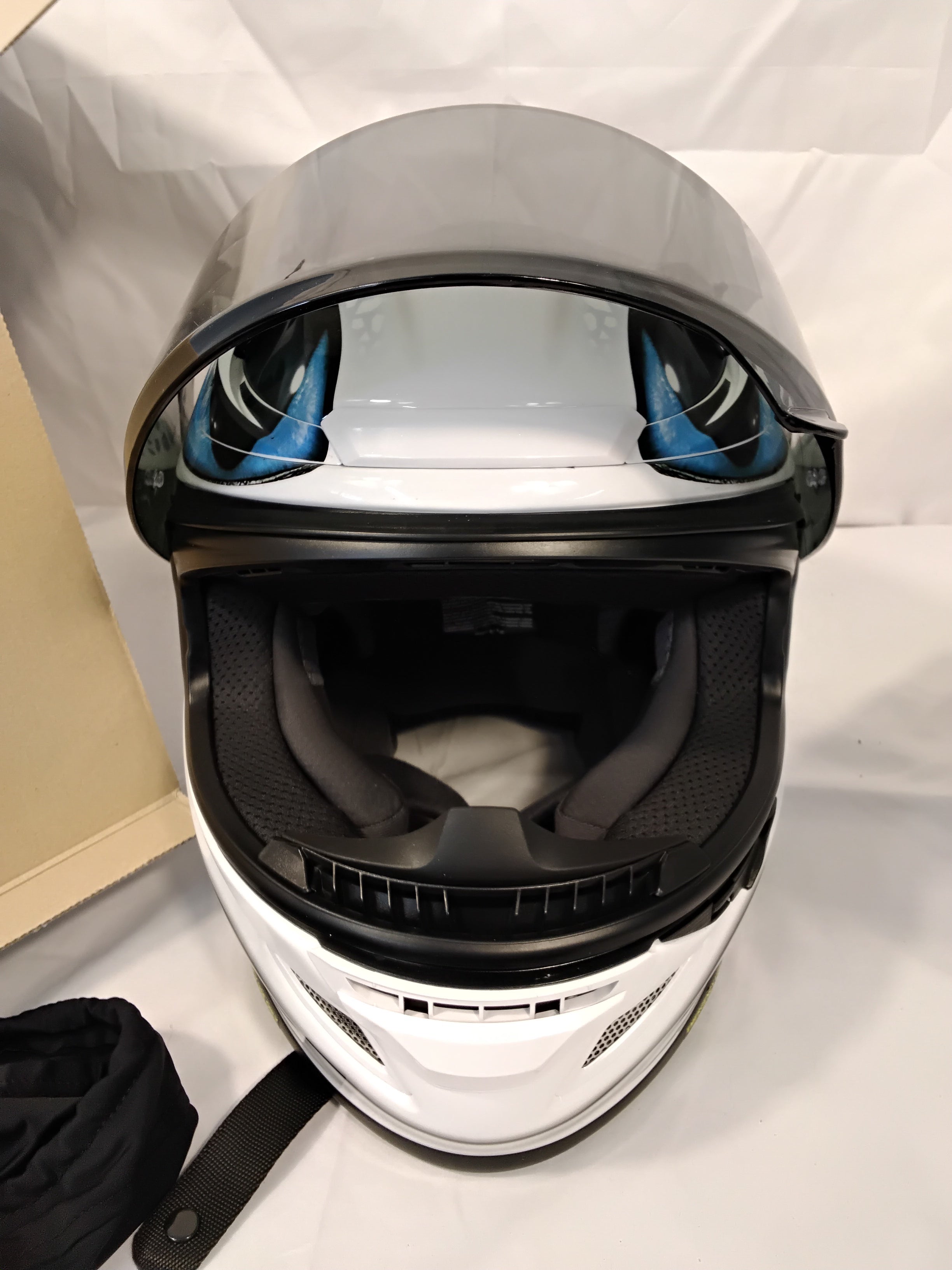 HJC RPHA 12 Light Fury Universal MC2 Casco Integrale Moto | Taglia XXS (52-53 cm) | ECE 22.06 | Nuovo PE
