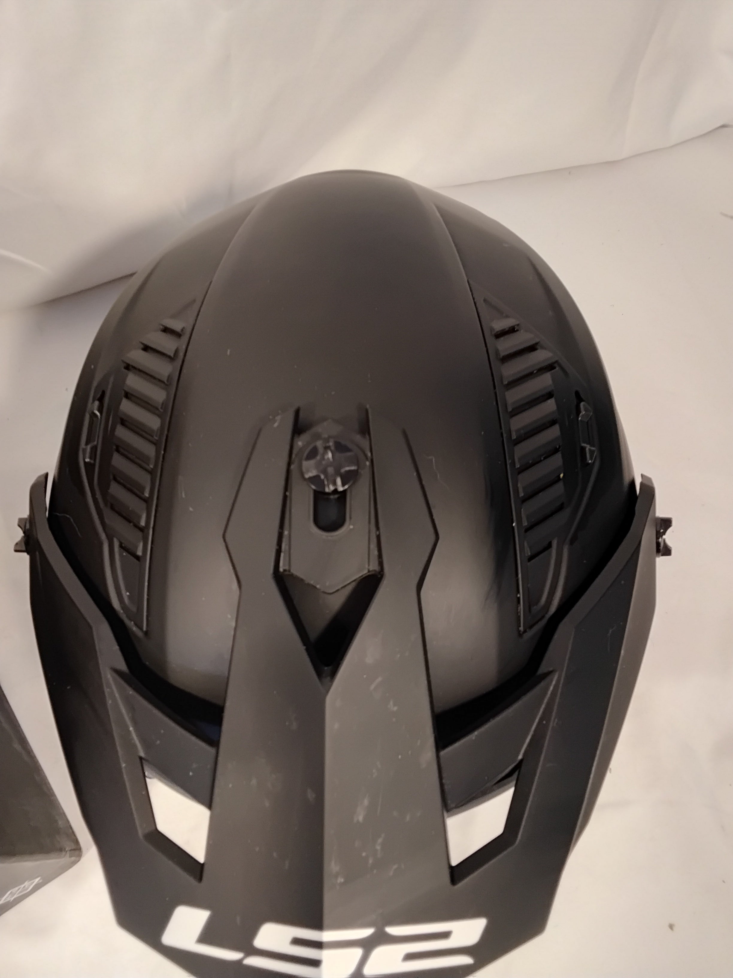 Casco Modulare LS2 Drifter OF606 Nero Opaco con Visiera Fumé |Usato in buone condizioni