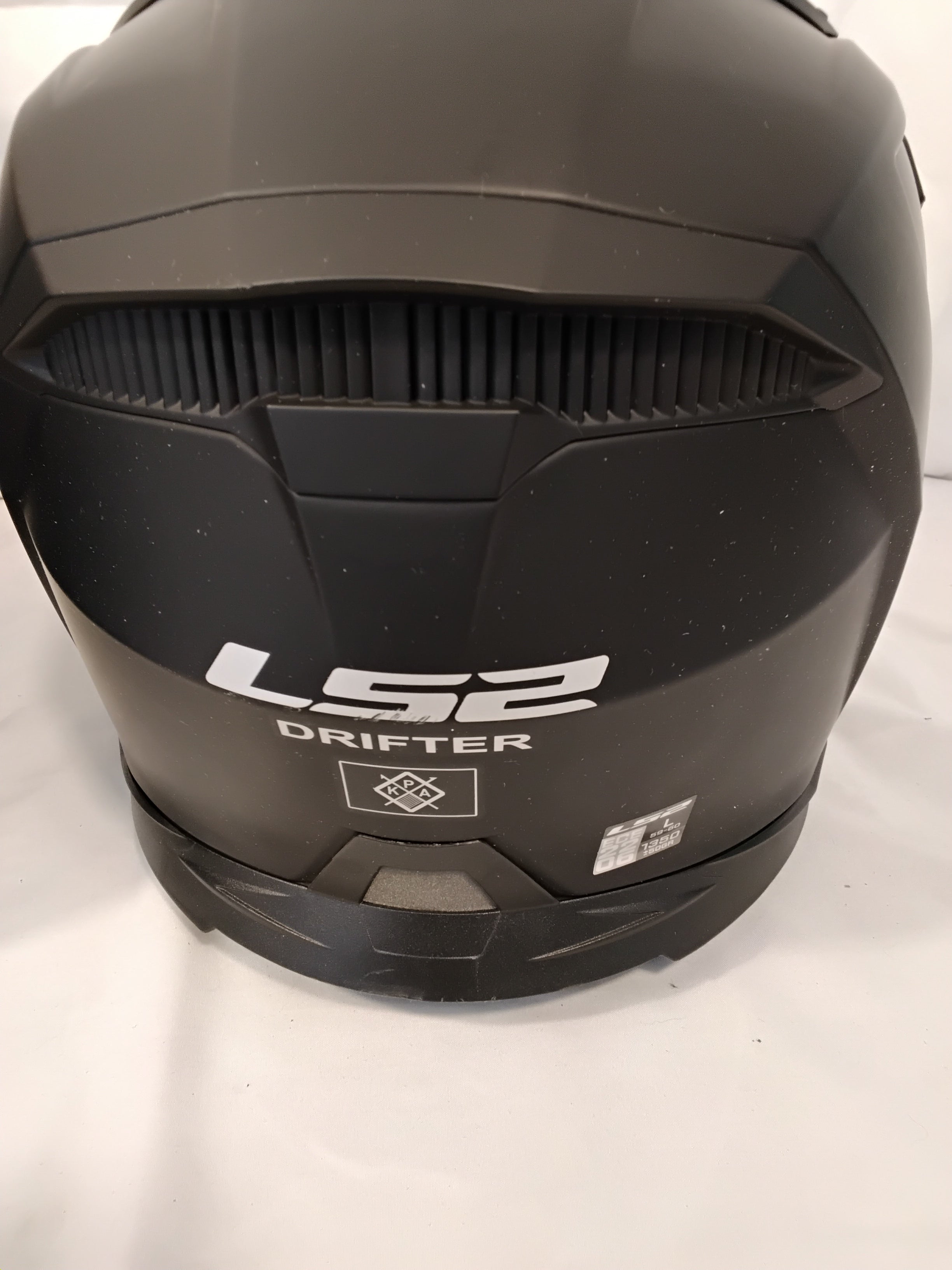 Casco Modulare LS2 Drifter OF606 Nero Opaco con Visiera Fumé |Usato in buone condizioni