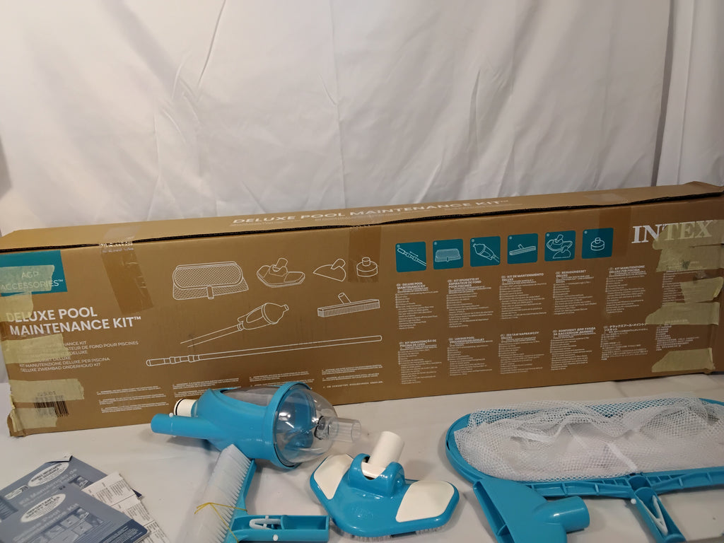 Kit Manutenzione Deluxe Intex per Piscina | Deluxe Pool Maintenance Kit | Usato Ottime Condizioni
