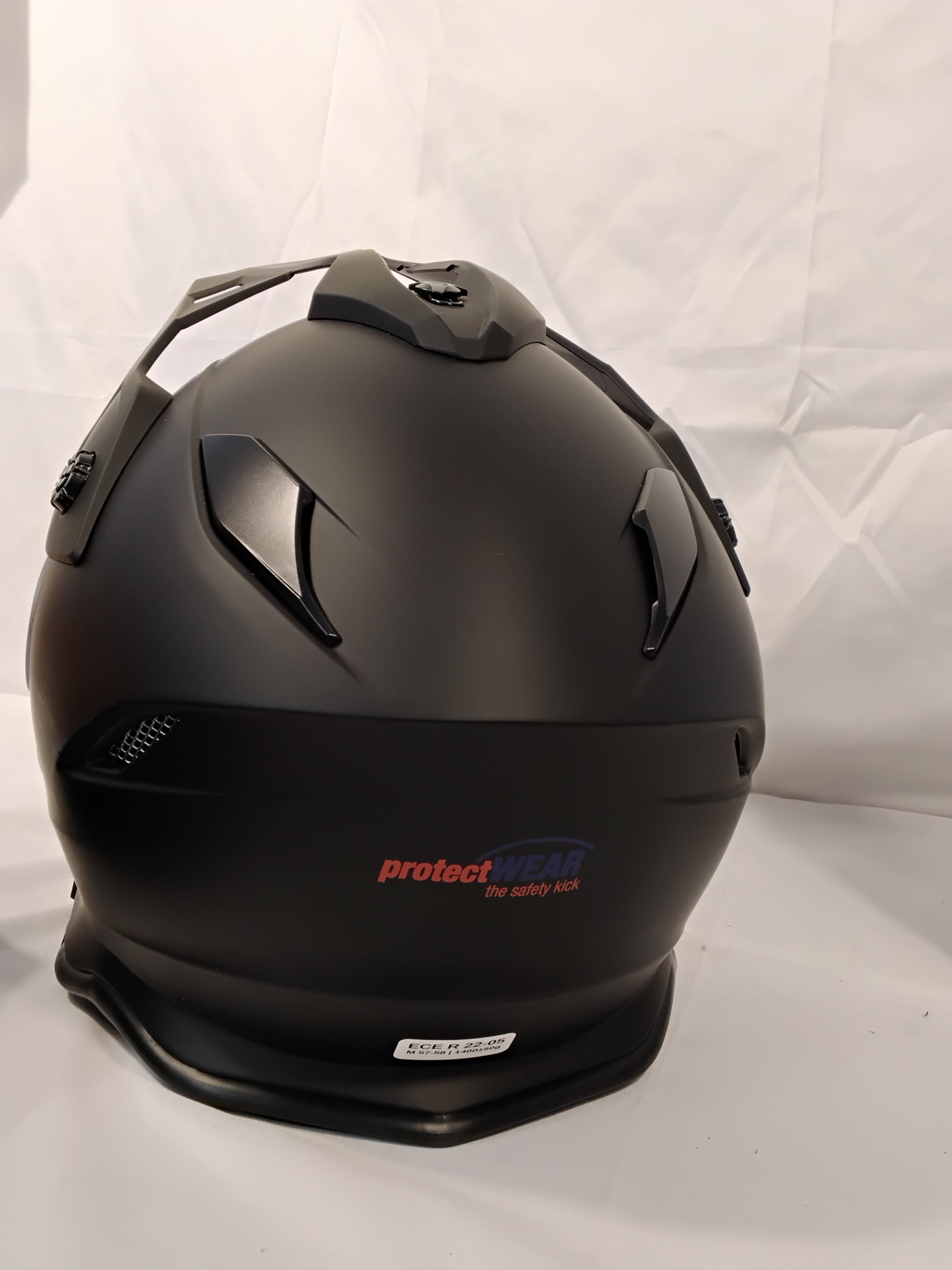 Casco Integrale Adventure ProtectWEAR V331 Nero Opaco con Doppia Visiera | Buone Condizioni