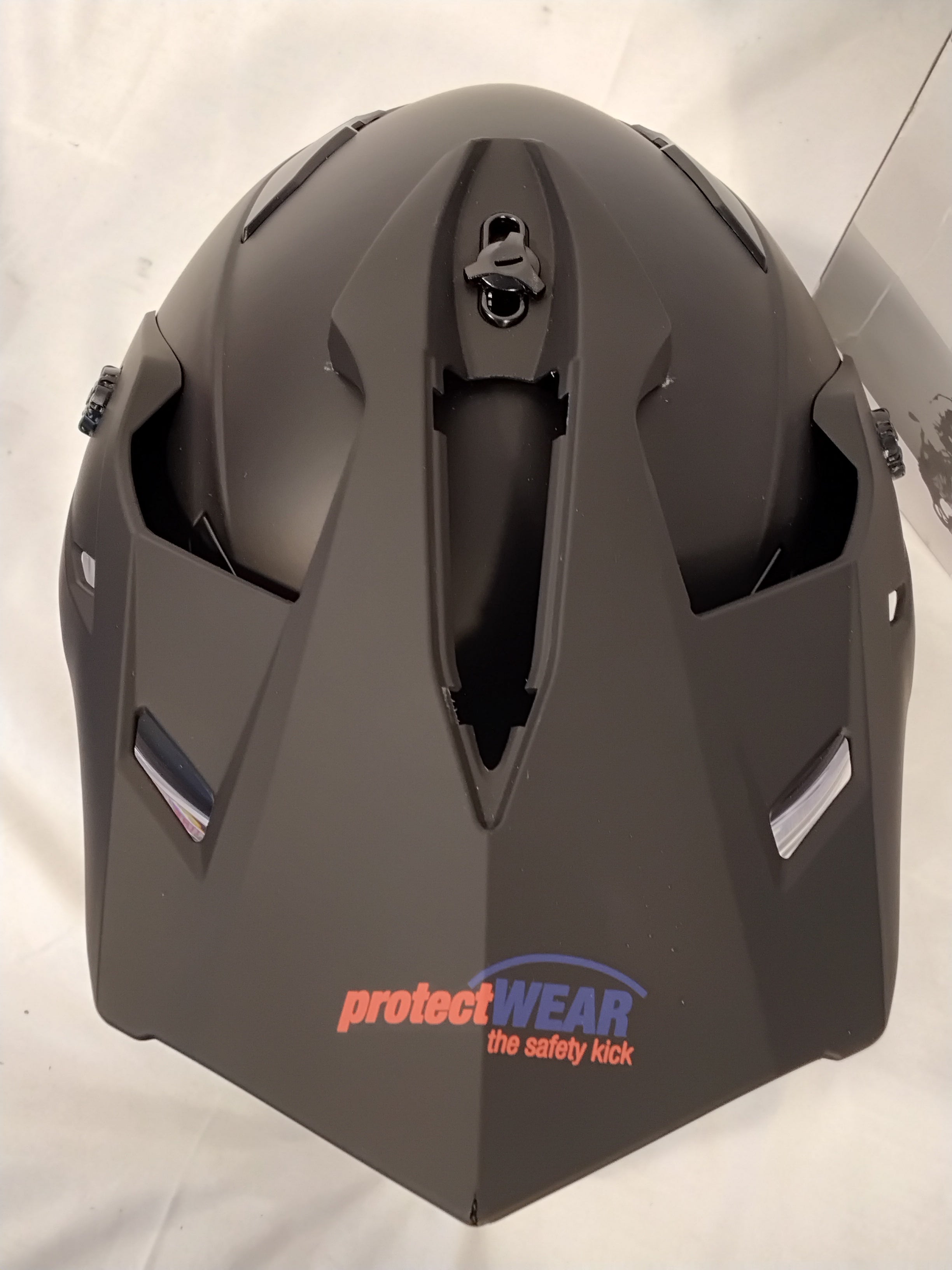 Casco Integrale Adventure ProtectWEAR V331 Nero Opaco con Doppia Visiera | Buone Condizioni