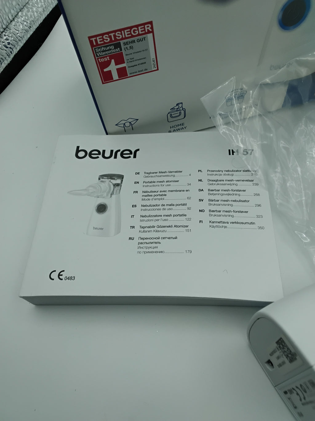 Beurer IH 57 Nebulizzatore Portatile | Nuovo