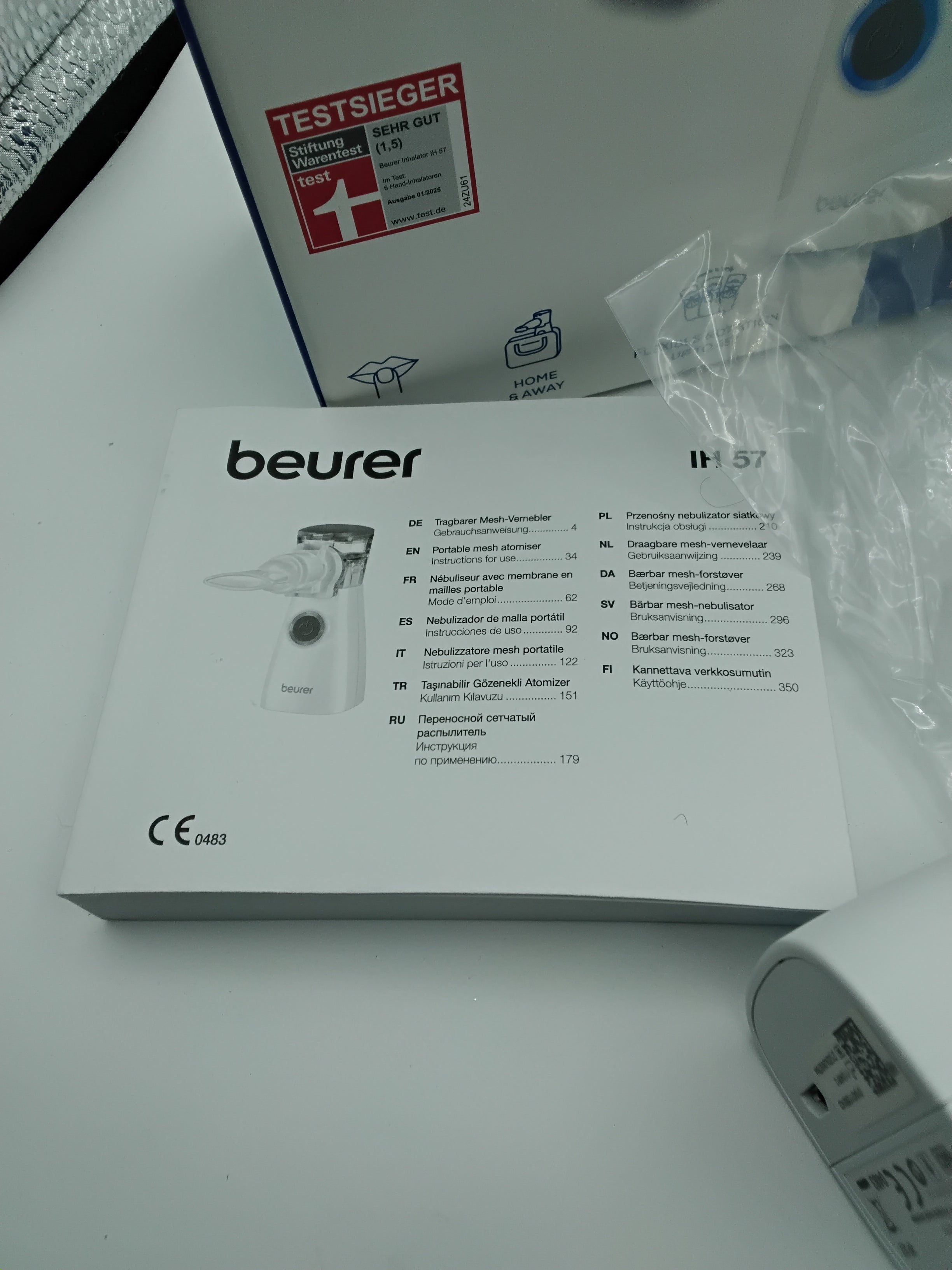 Beurer IH 57 Nebulizzatore Portatile | Nuovo