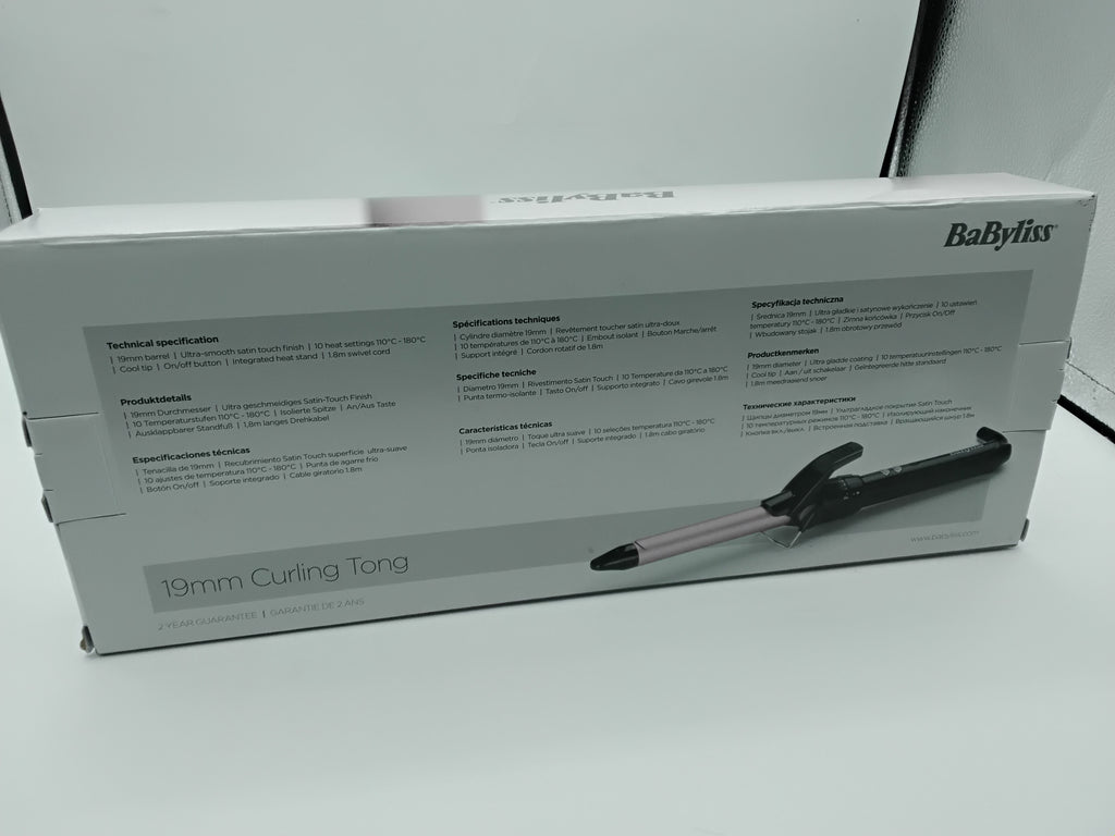 BaByliss C319E 19mm Curling Tong | Nuovo