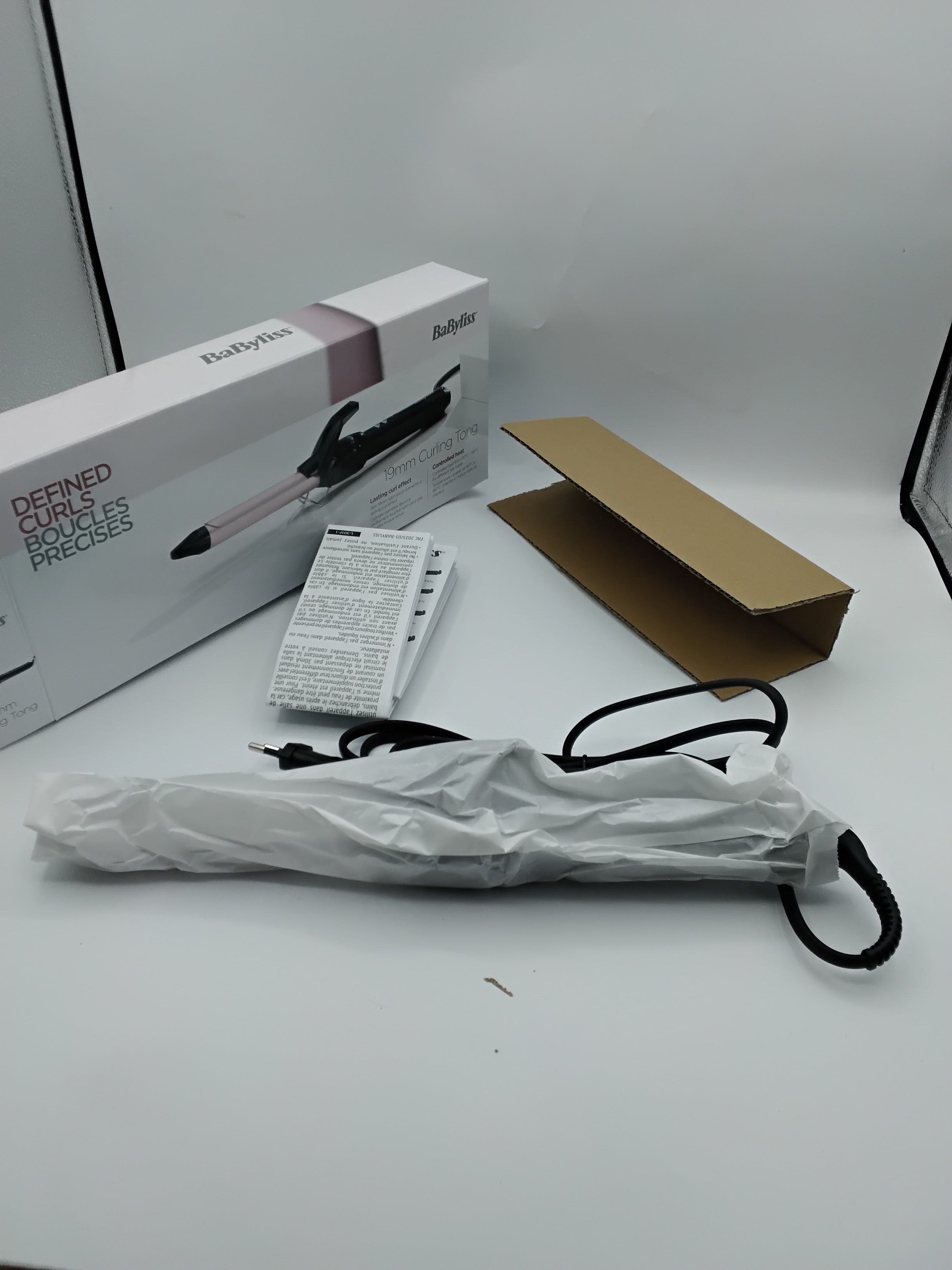 BaByliss C319E 19mm Curling Tong | Nuovo