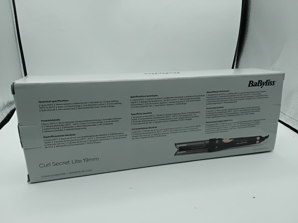 BaByliss Curl Secret Lite 19mm |Modello: C1031E/; Nuovo