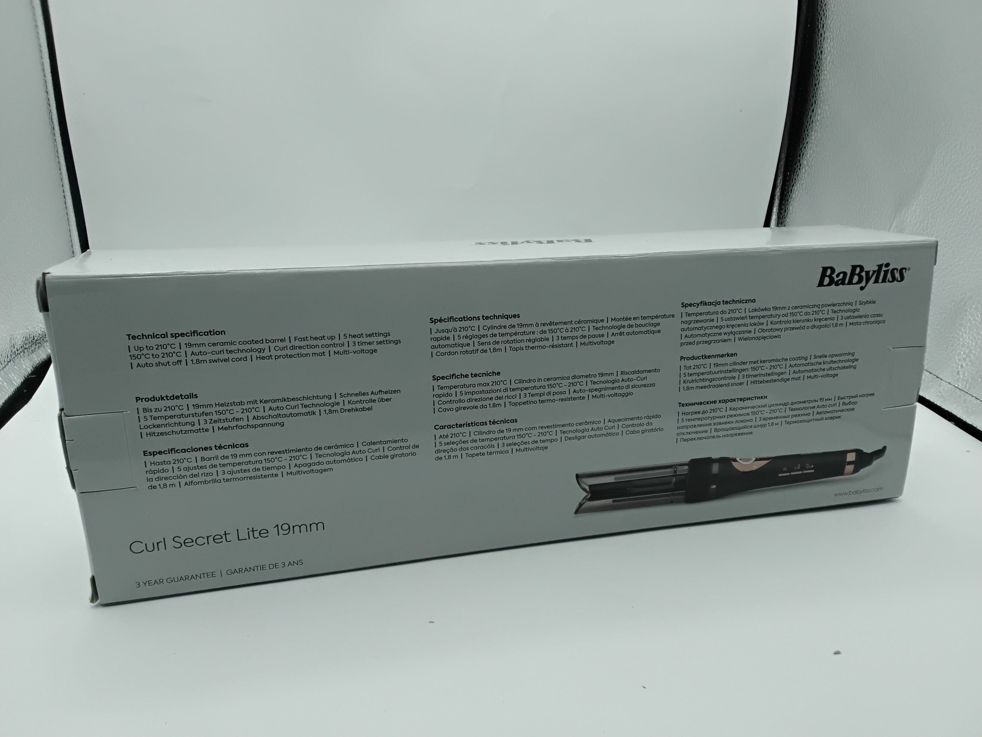 BaByliss Curl Secret Lite 19mm |Modello: C1031E/; Nuovo