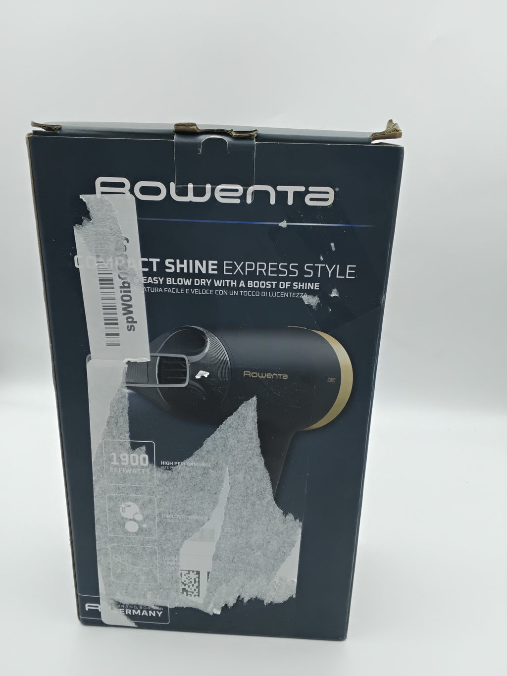 Rowenta Compact Shine Express Style Phon compatto e leggero/Nuovo