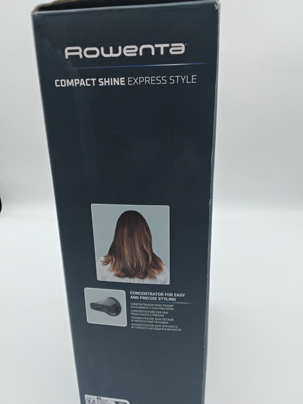 Rowenta Compact Shine Express Style Phon compatto e leggero/Nuovo