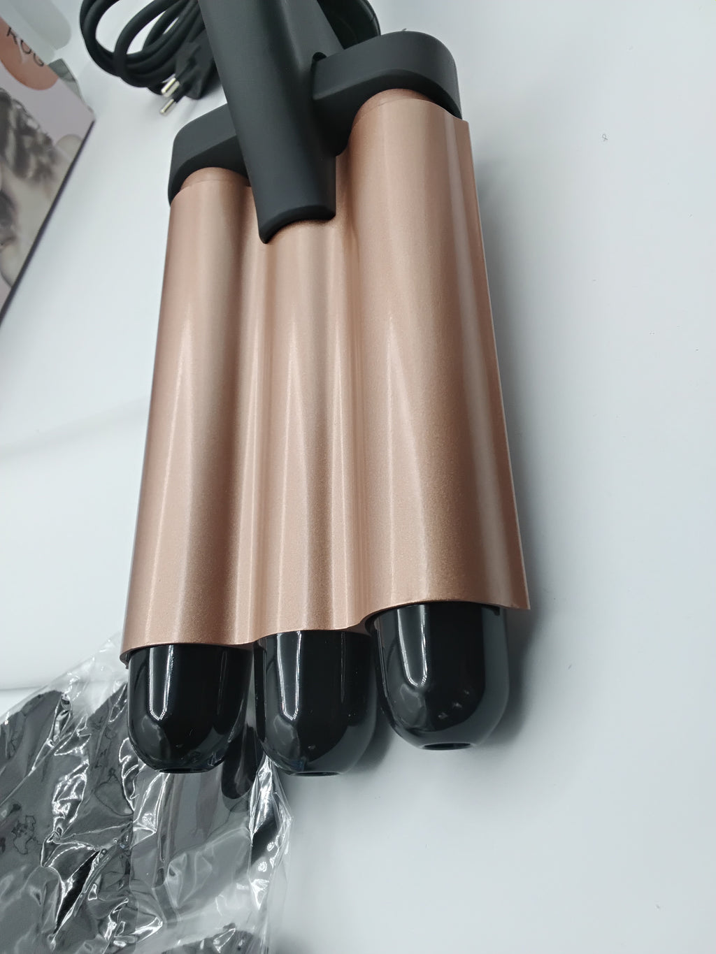 BESTOPE MIX Hair Waver / Curling Iron Wand /ferro arricciacapelli a 3 cilindri 3 cilindri | Nuova