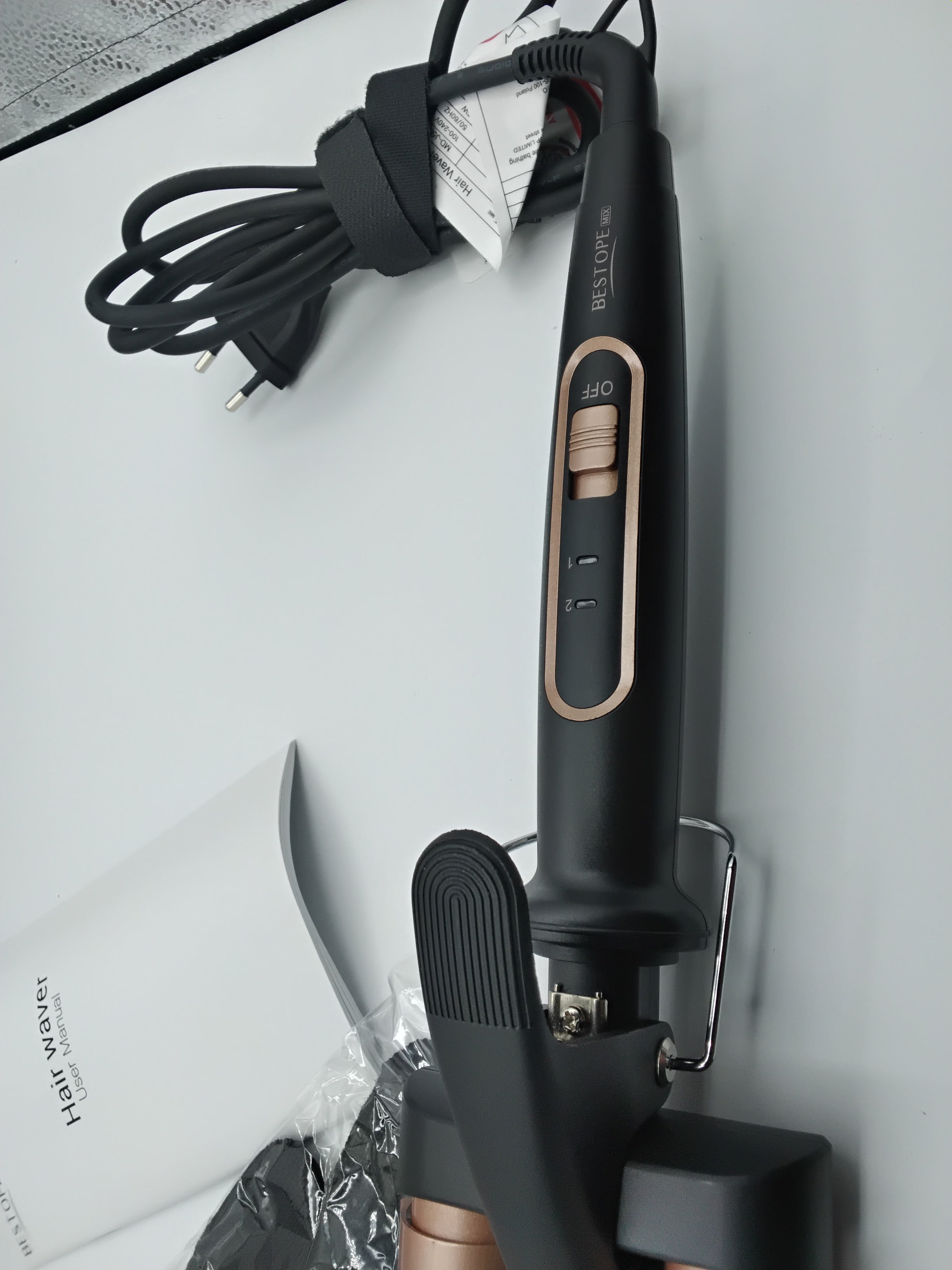 BESTOPE MIX Hair Waver / Curling Iron Wand /ferro arricciacapelli a 3 cilindri 3 cilindri | Nuova